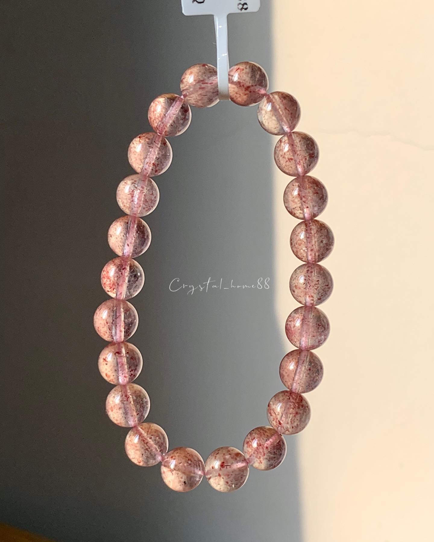 水体草莓晶 Strawberry Quartz