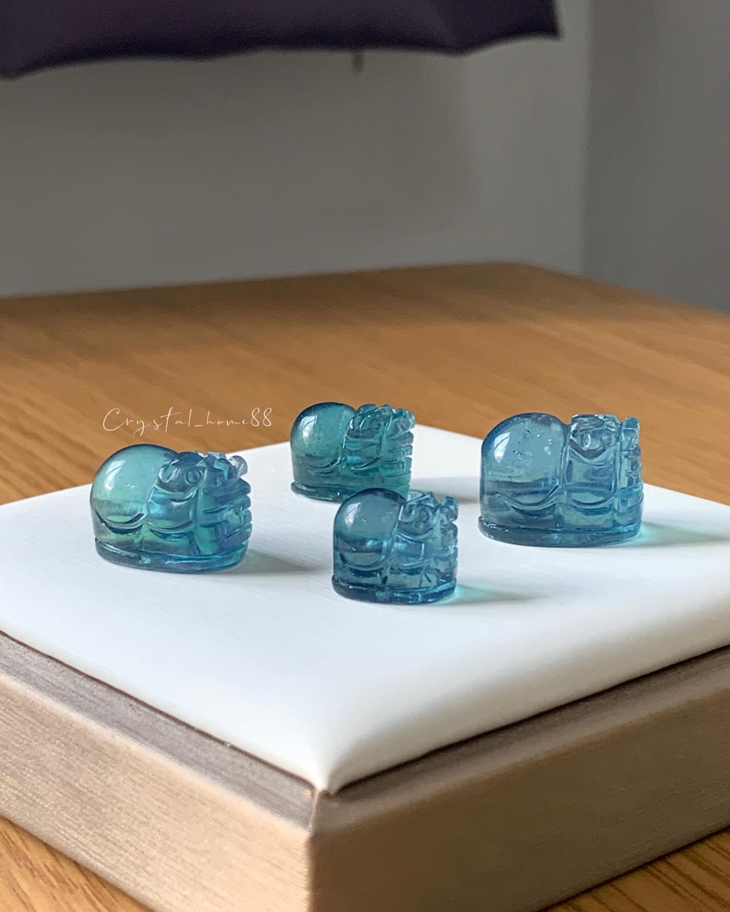 高品魔鬼海蓝宝貔貅 Aquamarine(A19)