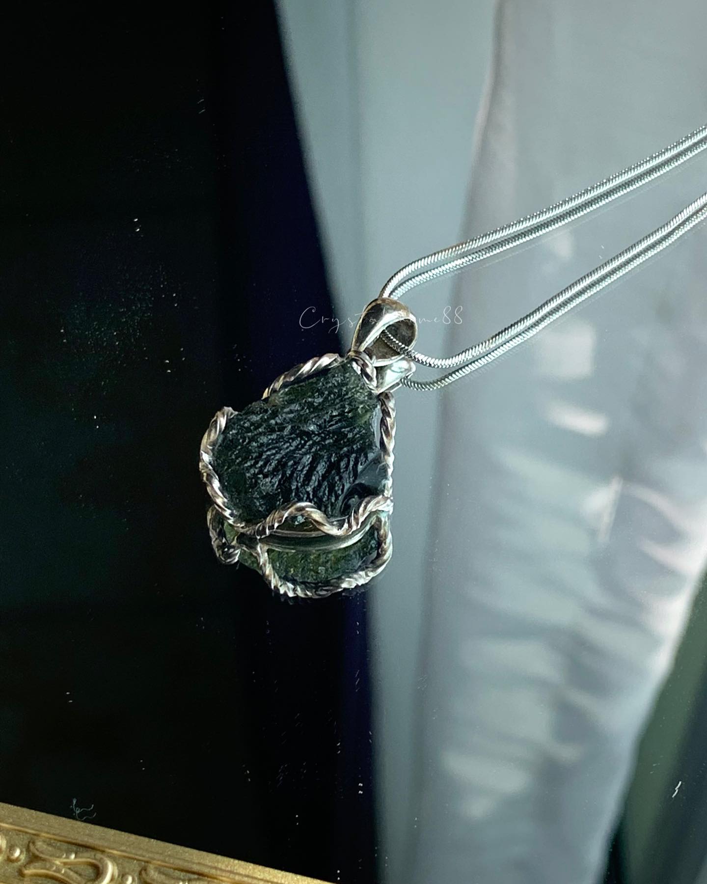 捷克陨石 Moldavite(MD01)
