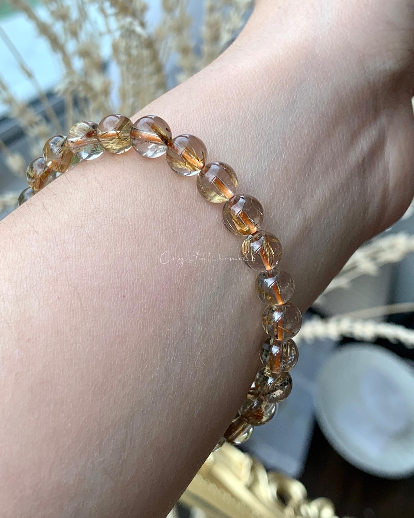 金发晶 Gold Rutilated Quartz(R02)