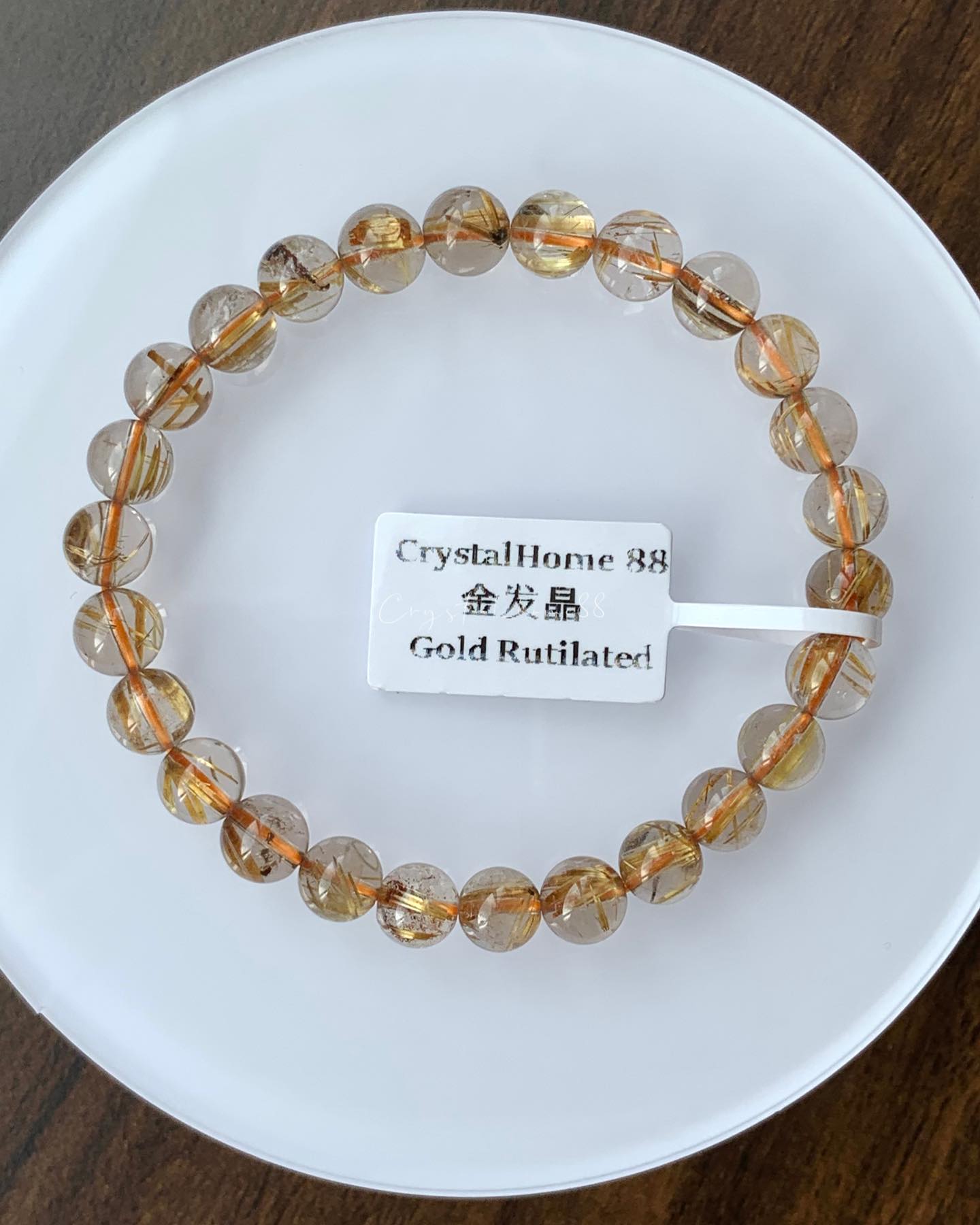 金发晶 Gold Rutilated Quartz(R02)