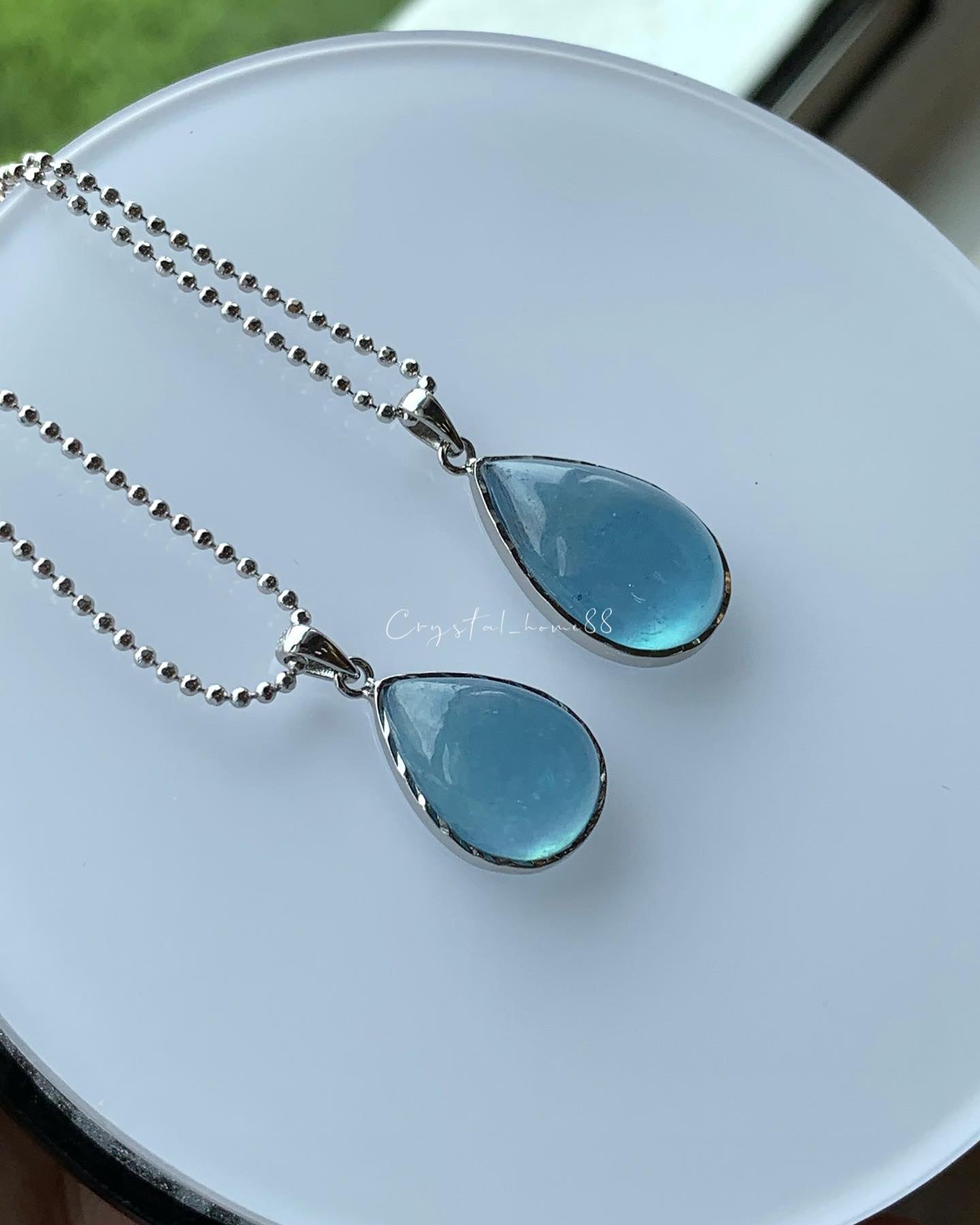 魔鬼蓝海蓝宝吊坠 Aquamarine(A11)