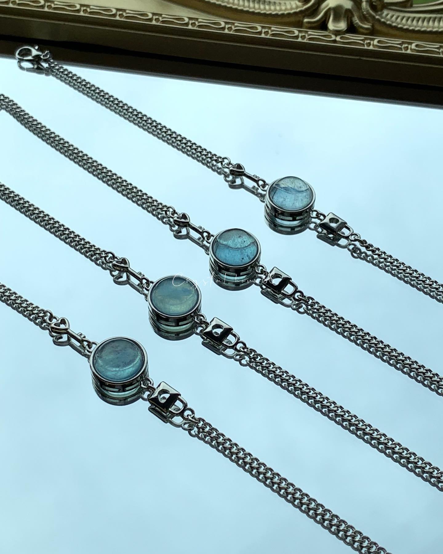 海蓝宝手链 Aquamarine(A16)