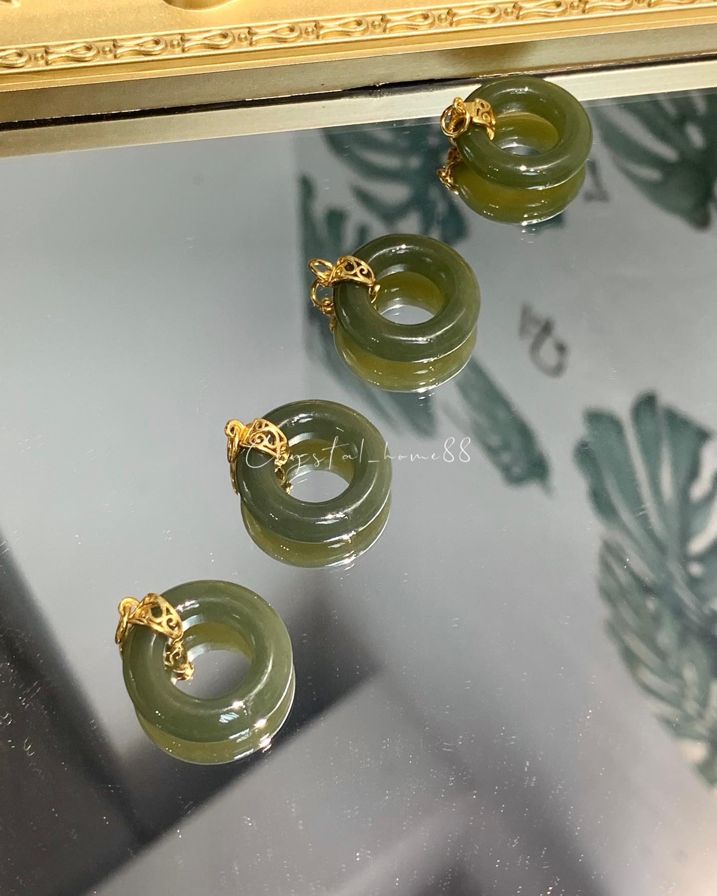 和田玉平安扣吊坠 Hetian Jade(H27)
