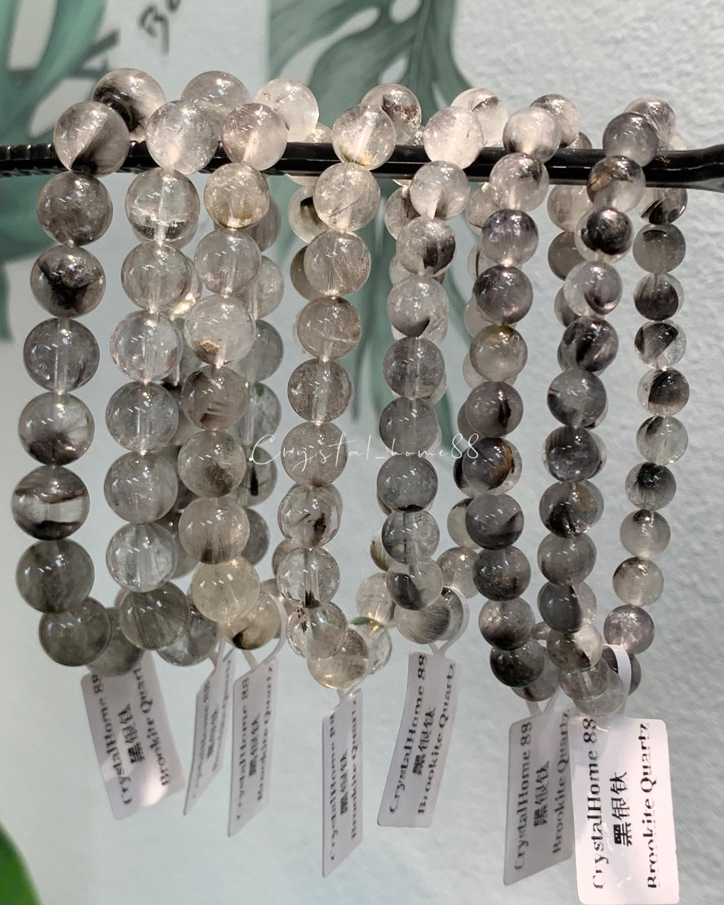 黑银钛 Brookite Quartz(B15)