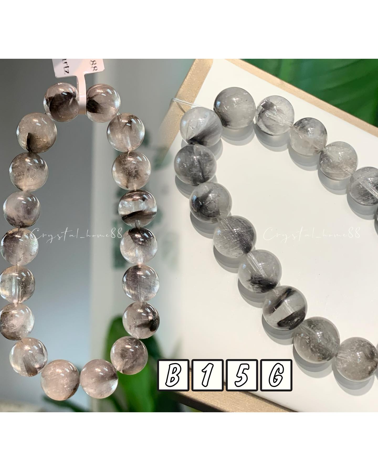 黑银钛 Brookite Quartz(B15)