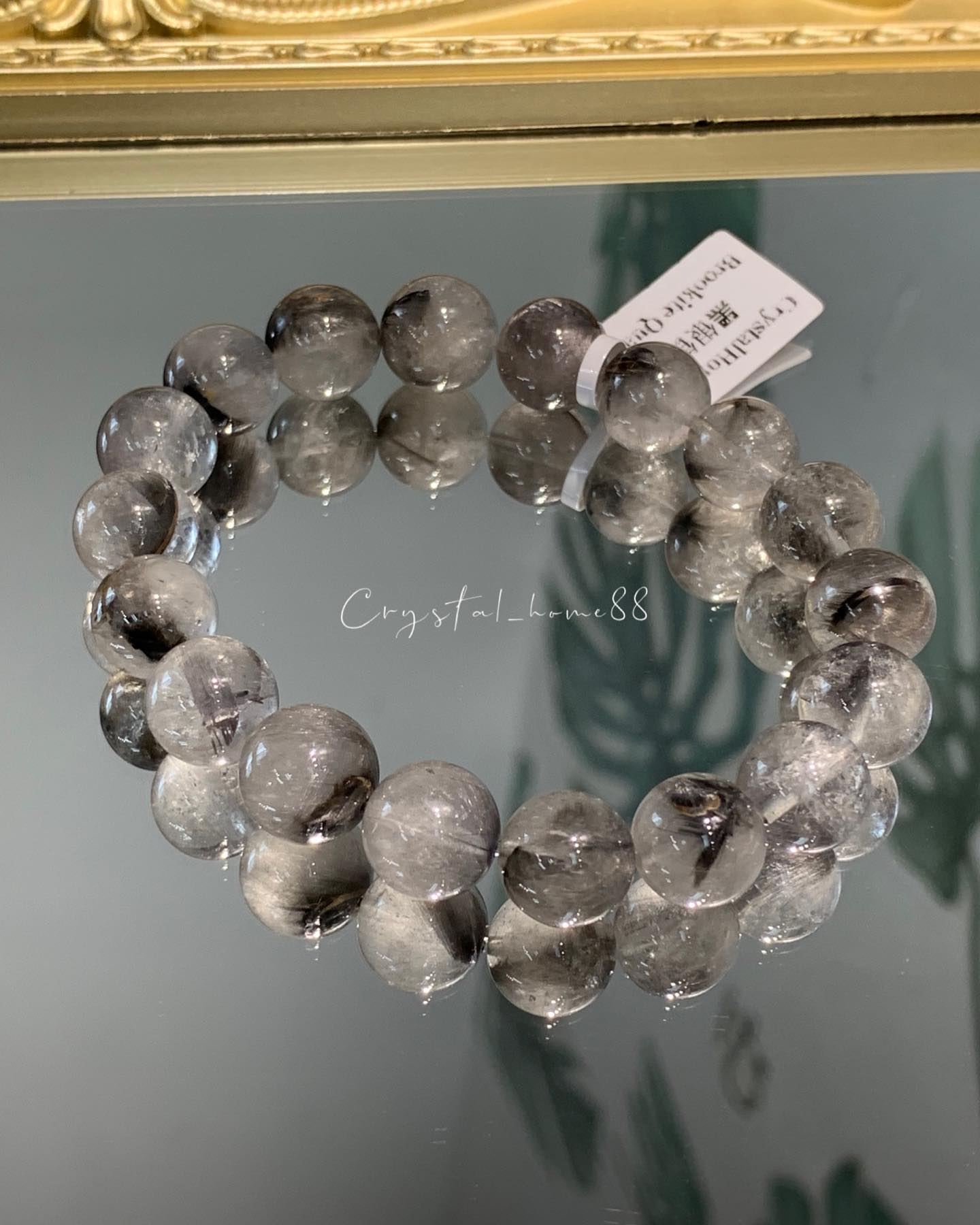黑银钛 Brookite Quartz(B15)