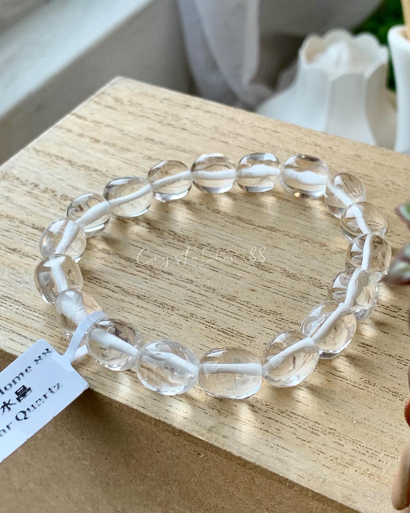 小四方 · 白水晶 Clear Quartz(C14)