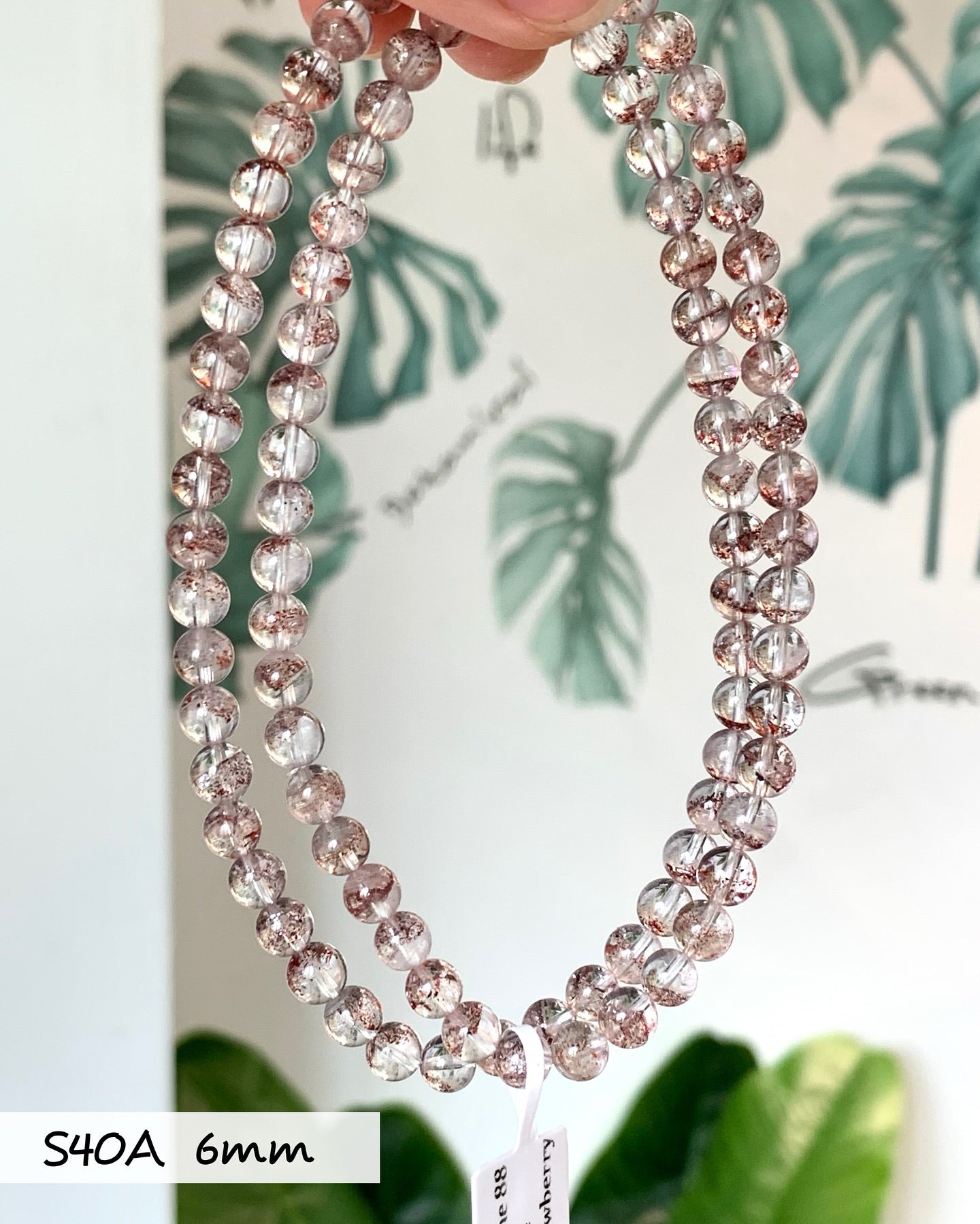 金草莓3圈 Golden Strawberry Quartz