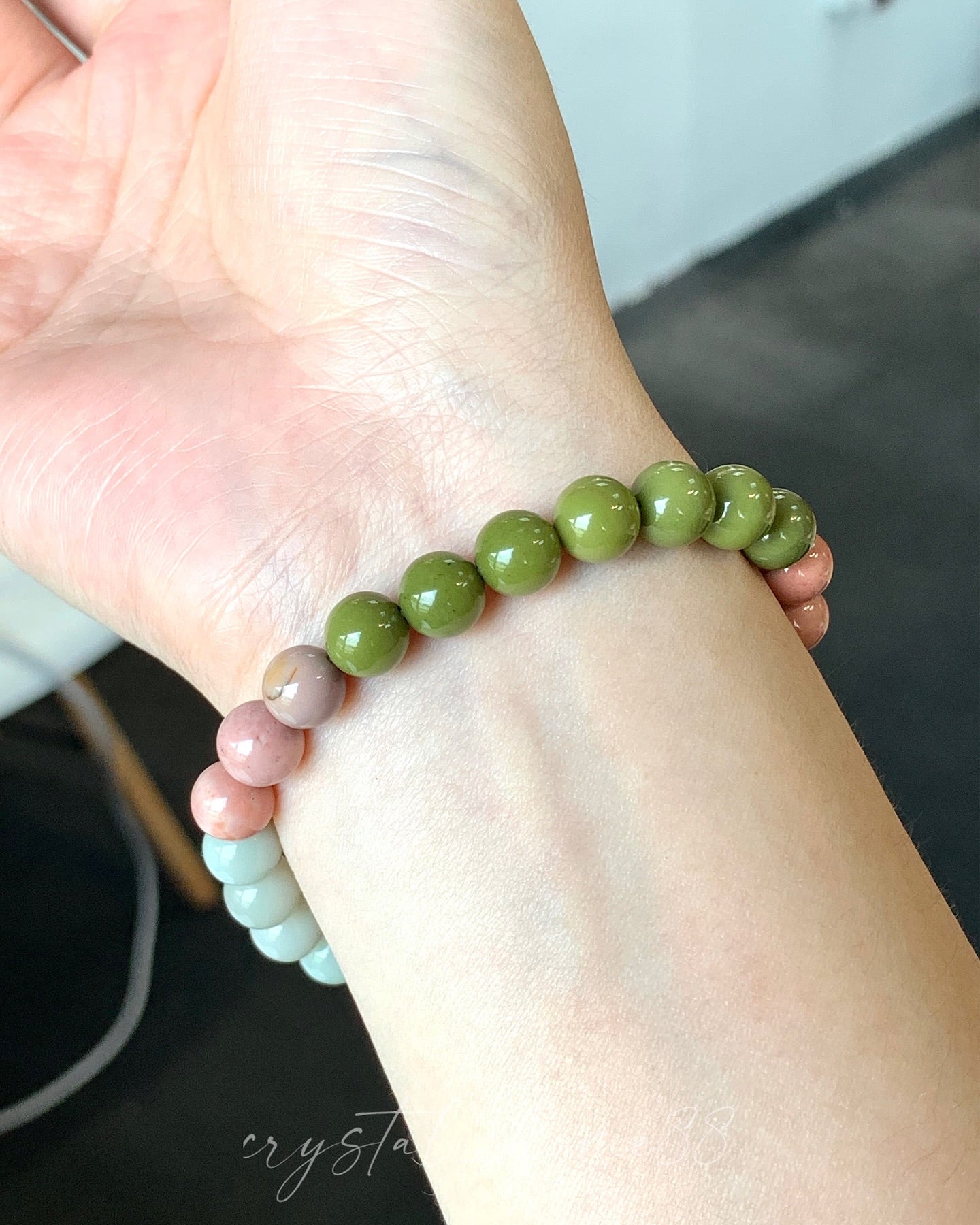 莫兰迪色 · 阿拉善玛瑙 Alashan Agate(A01)