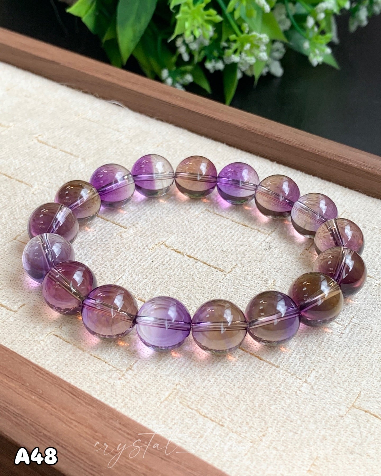 收藏级紫黄晶 · 共生矿 Ametrine(A48)