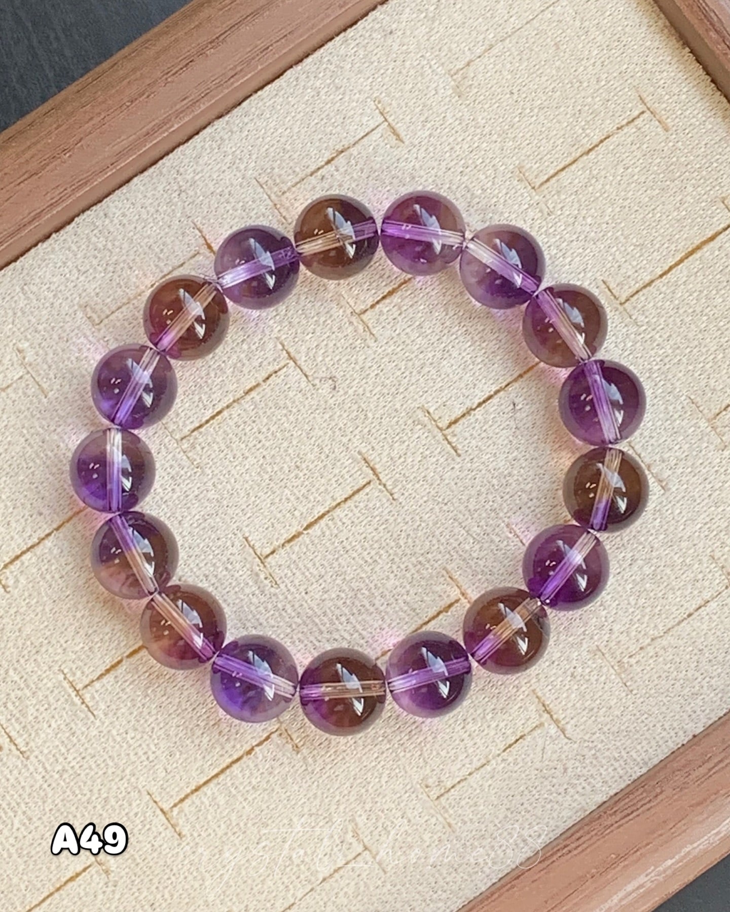 收藏级紫黄晶 · 共生矿 Ametrine(A49)