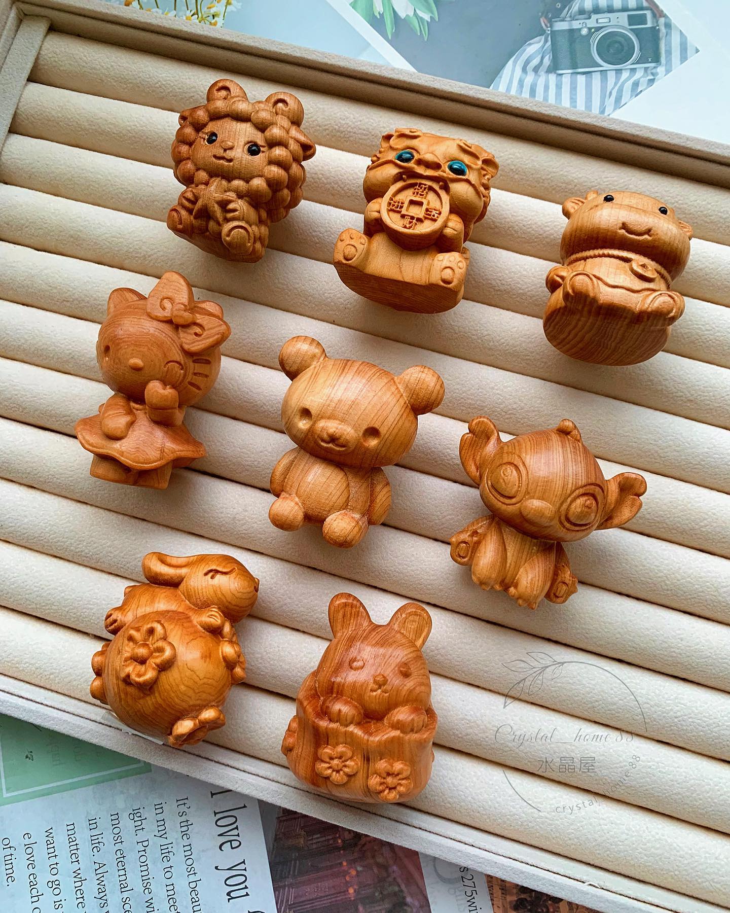 绿檀香木 · 摆件 Sandalwood