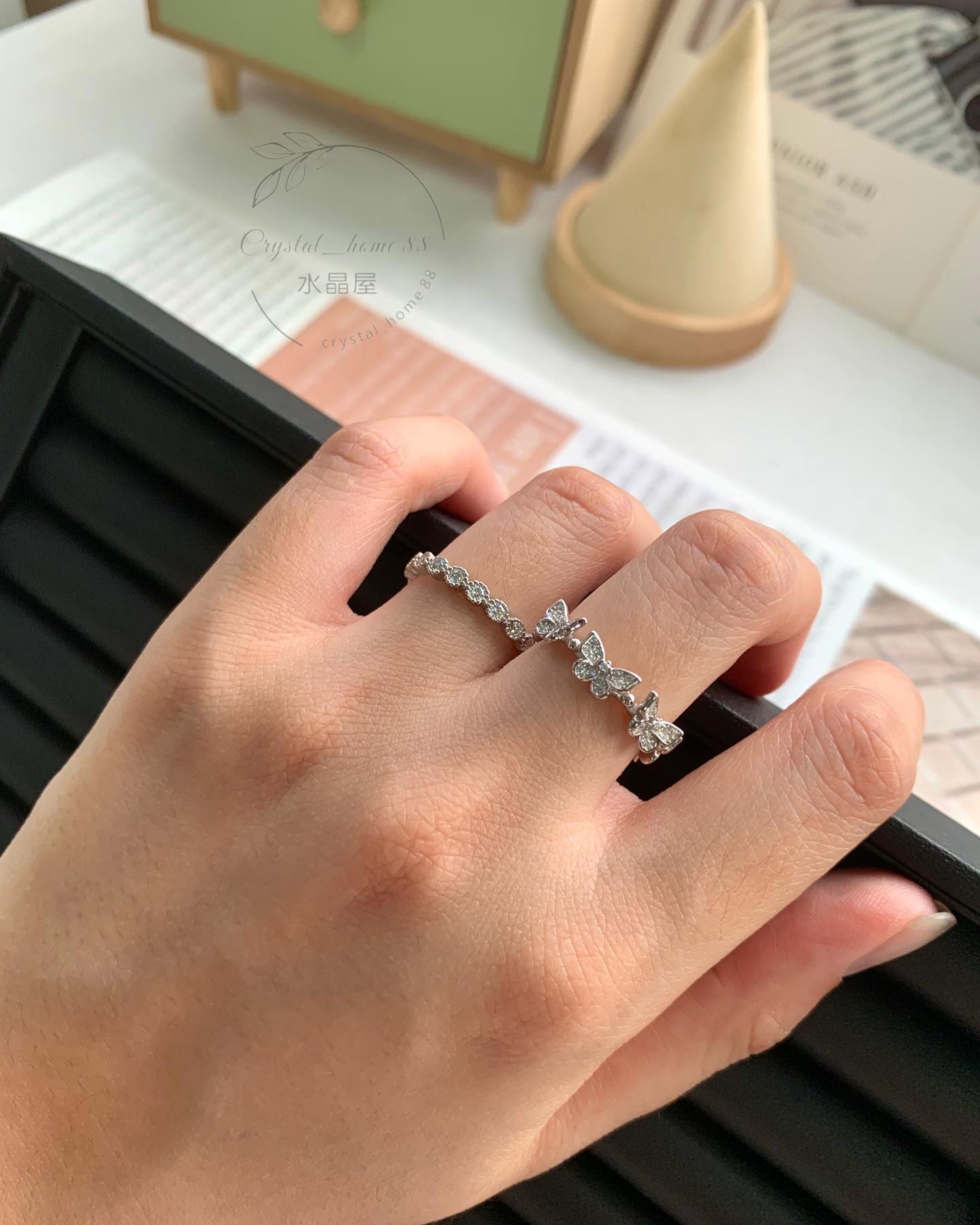 莫桑钻戒指 Moissanite Ring