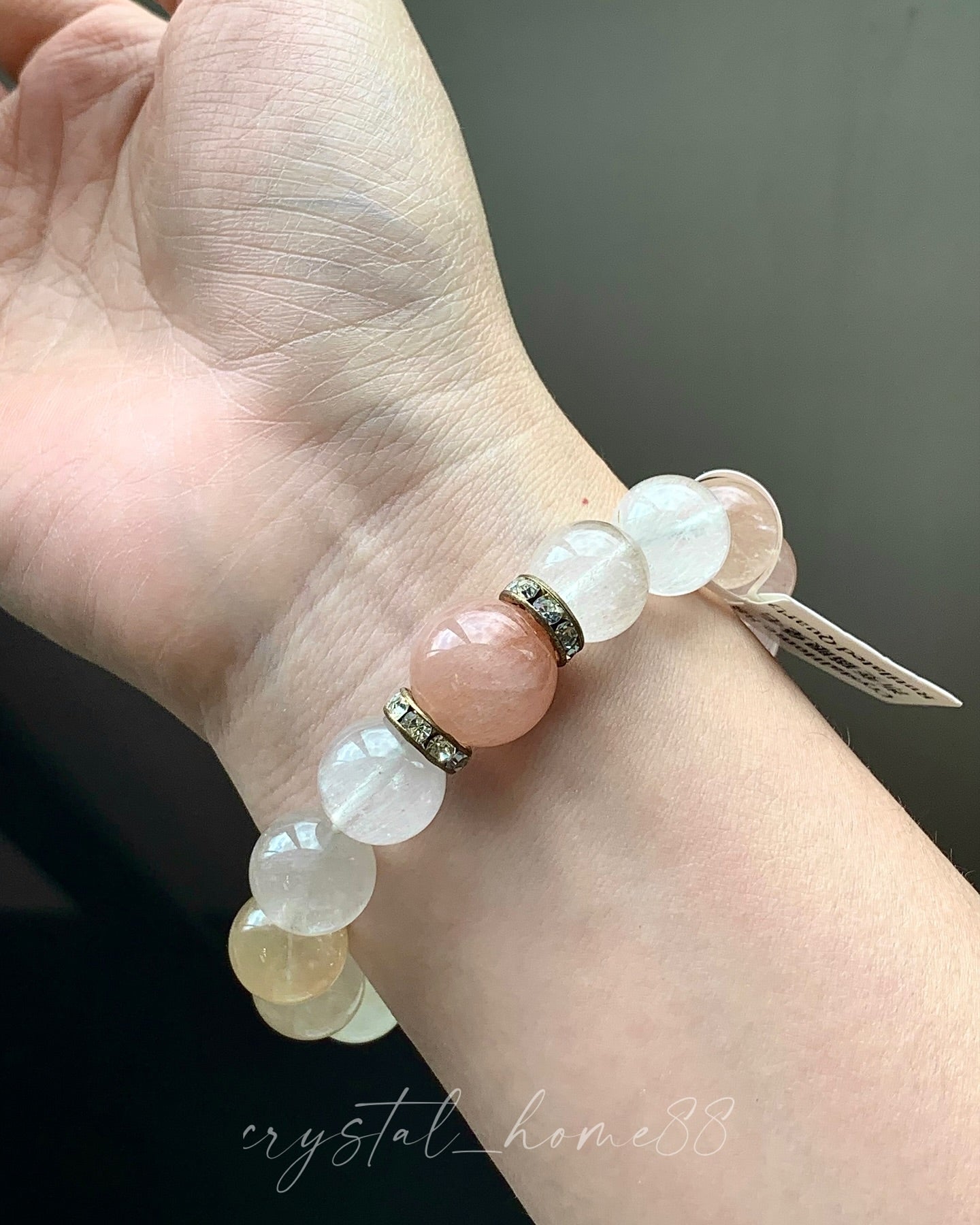 高品渐变兔毛 Rutilated Quartz