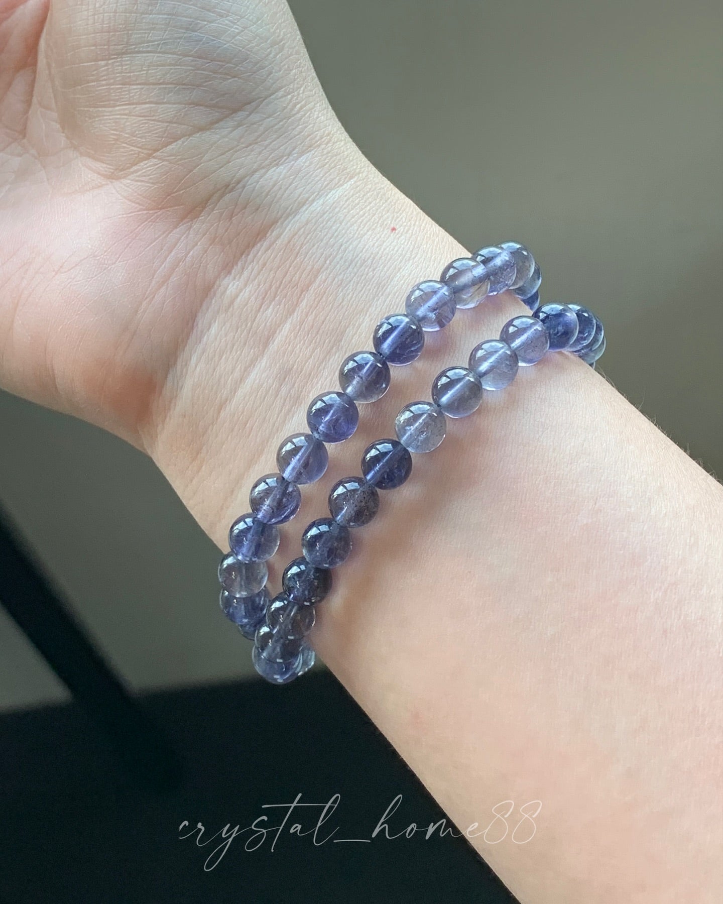 堇青石两圈 Iolite/Cordierite