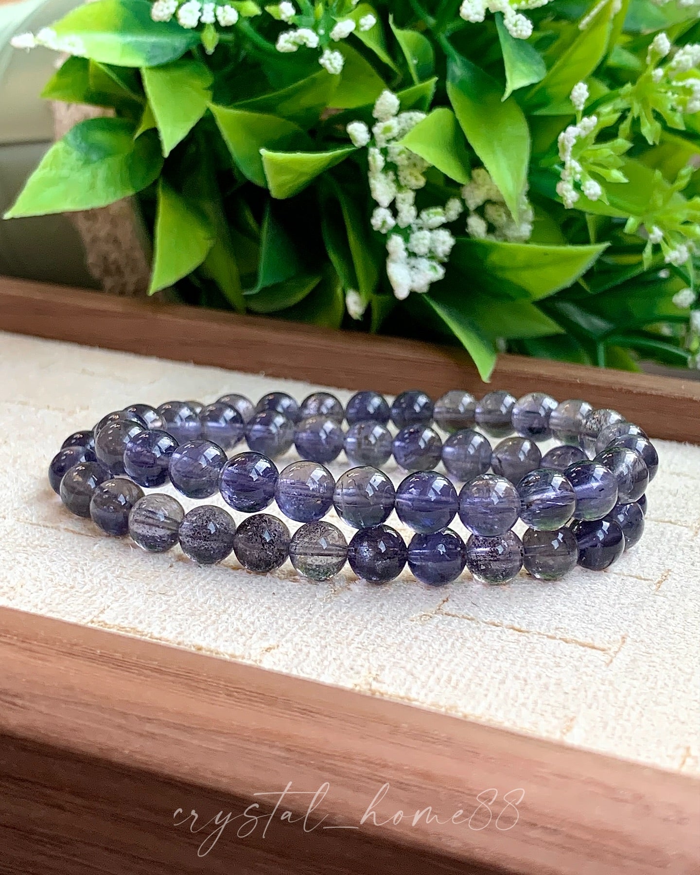 堇青石两圈 Iolite/Cordierite