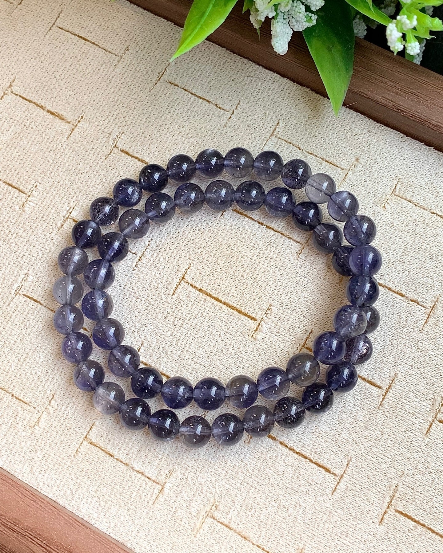 堇青石两圈 Iolite/Cordierite