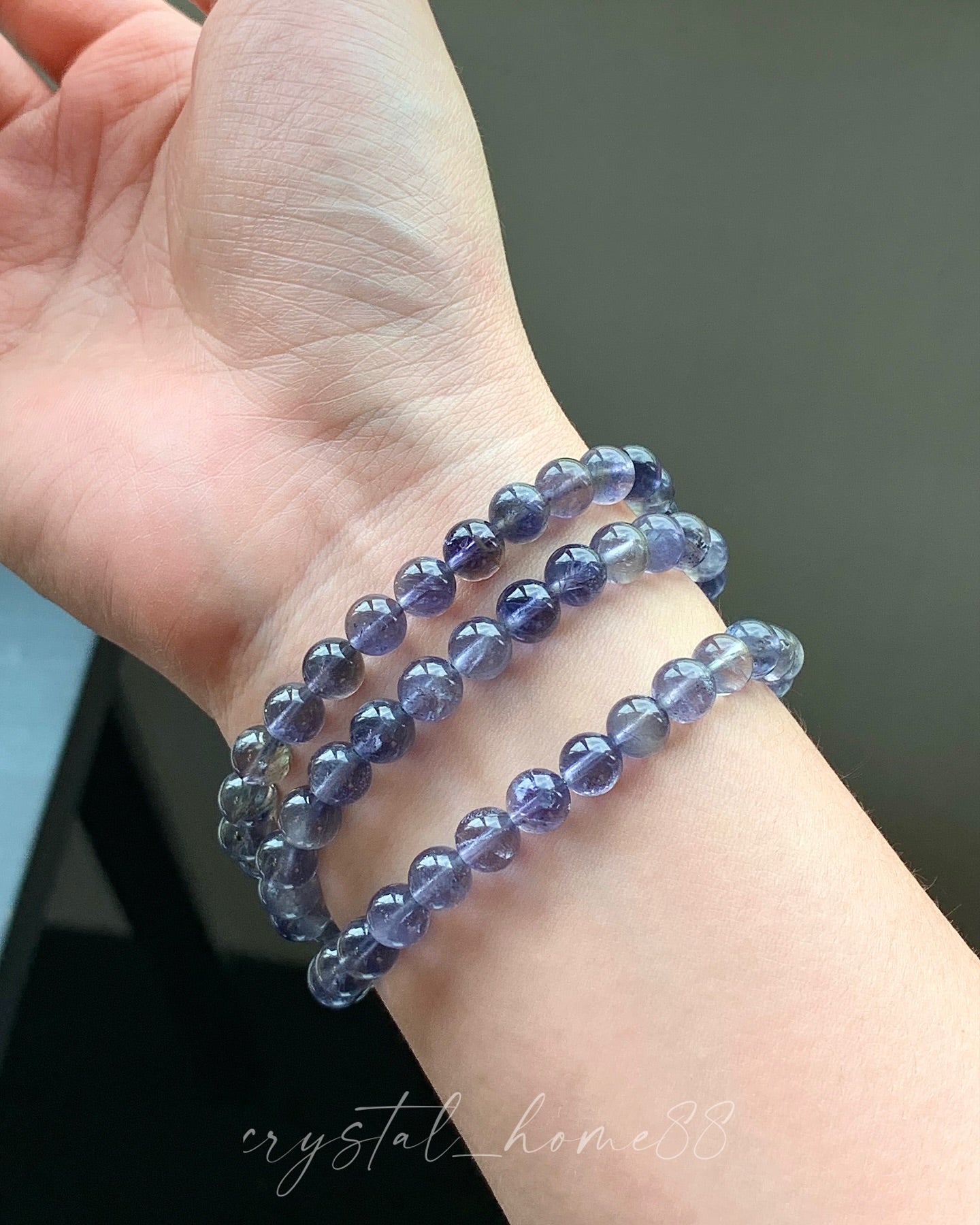 堇青石三圈 Iolite/Cordierite