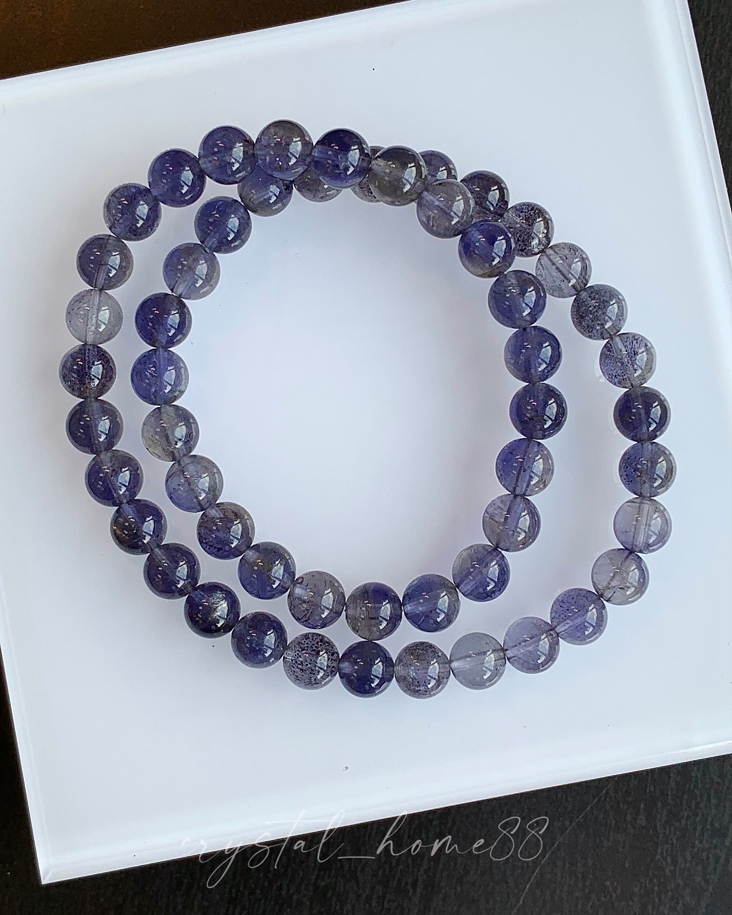 堇青石两圈 Iolite/Cordierite