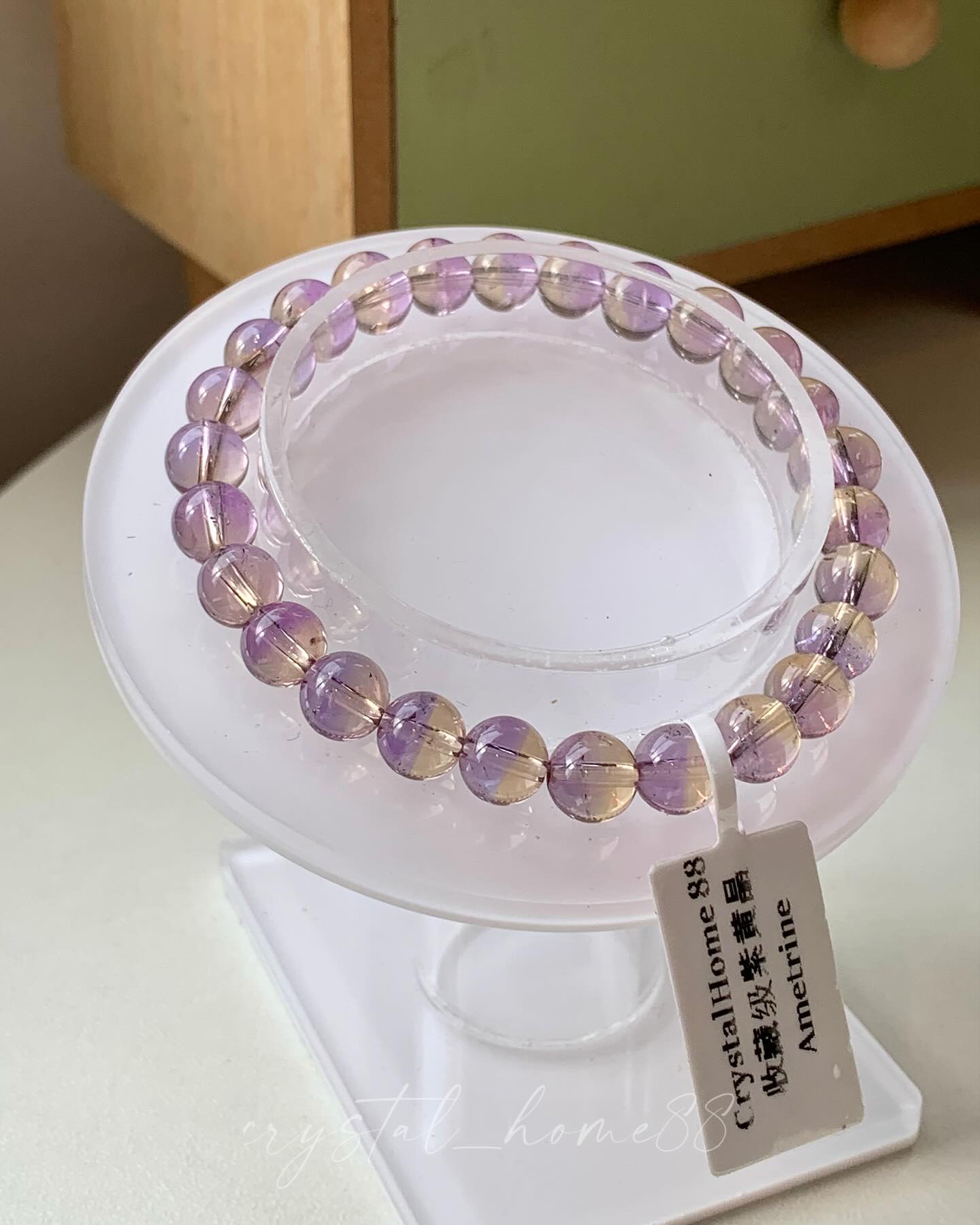 收藏级紫黄晶 · 共生矿 Ametrine(A46)