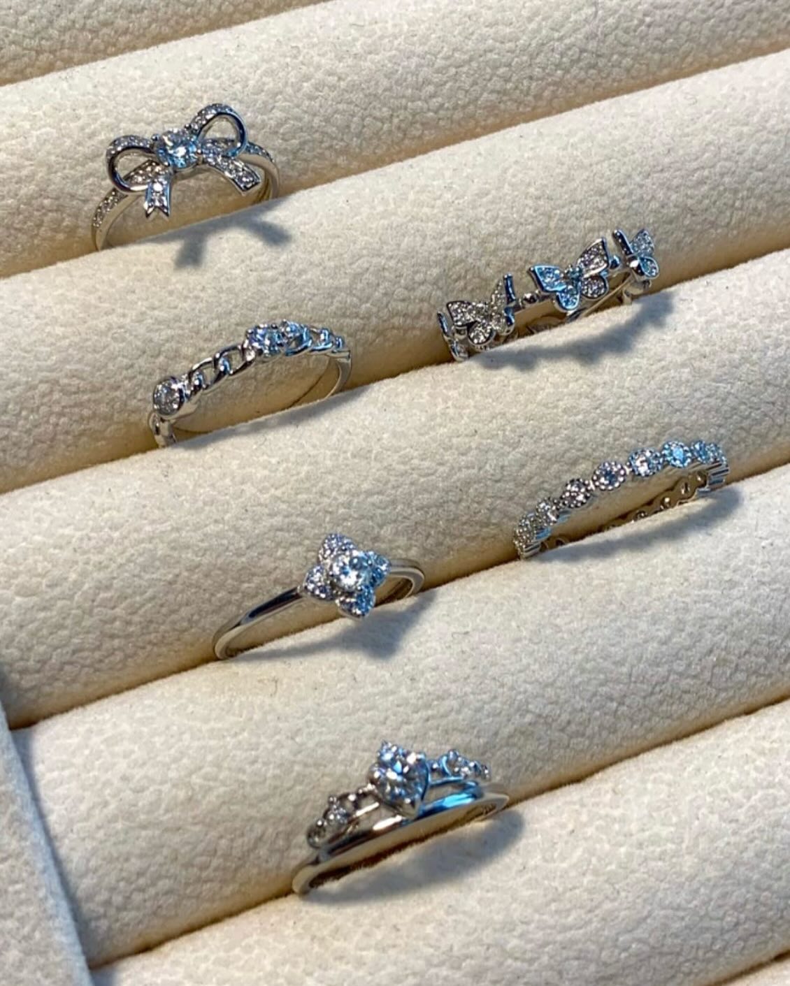 莫桑钻戒指 Moissanite Ring