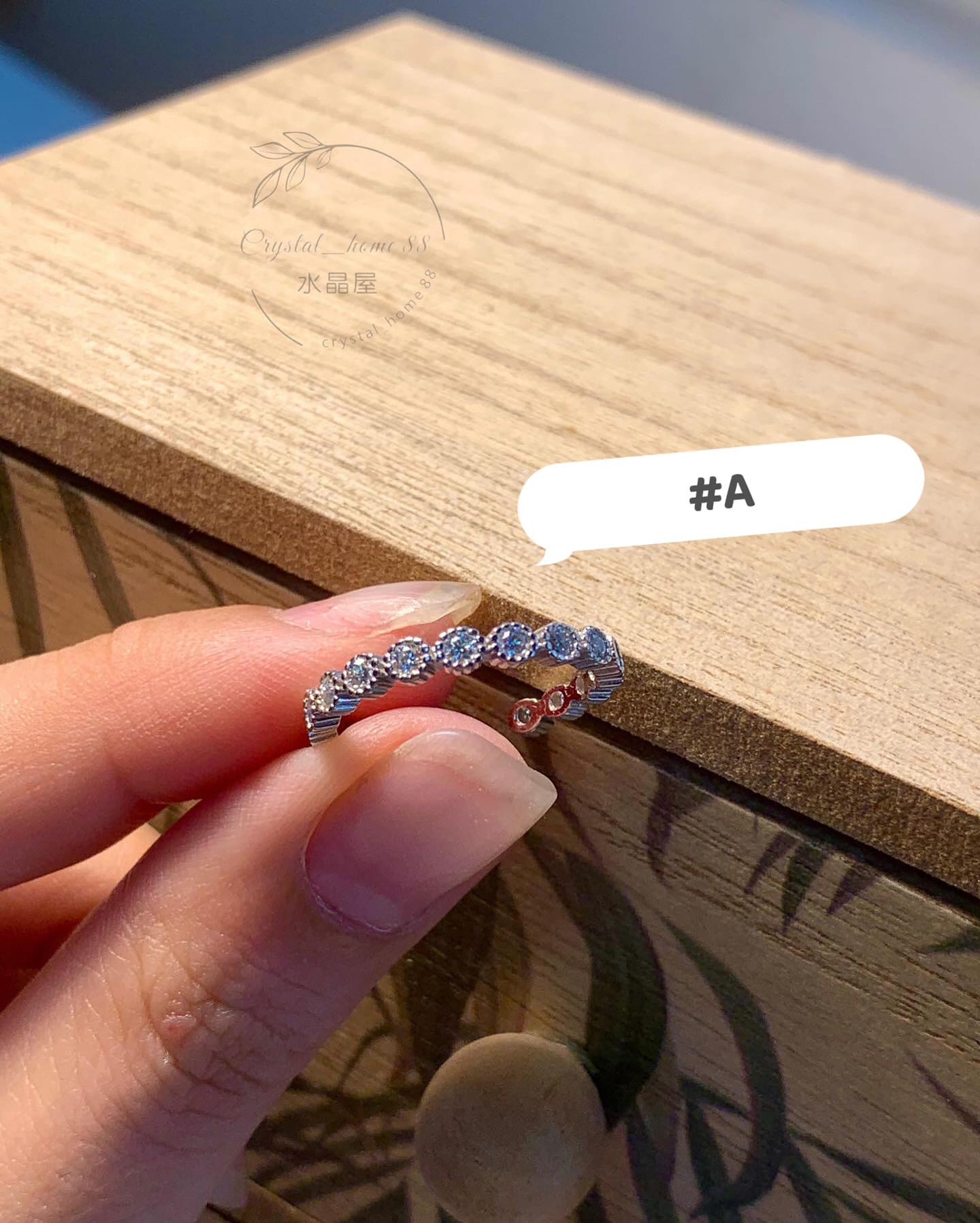 莫桑钻戒指 Moissanite Ring