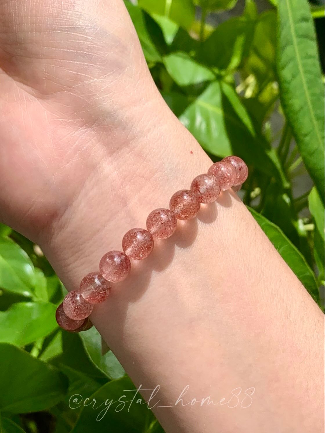 水体草莓晶 Strawberry Quartz(S36)