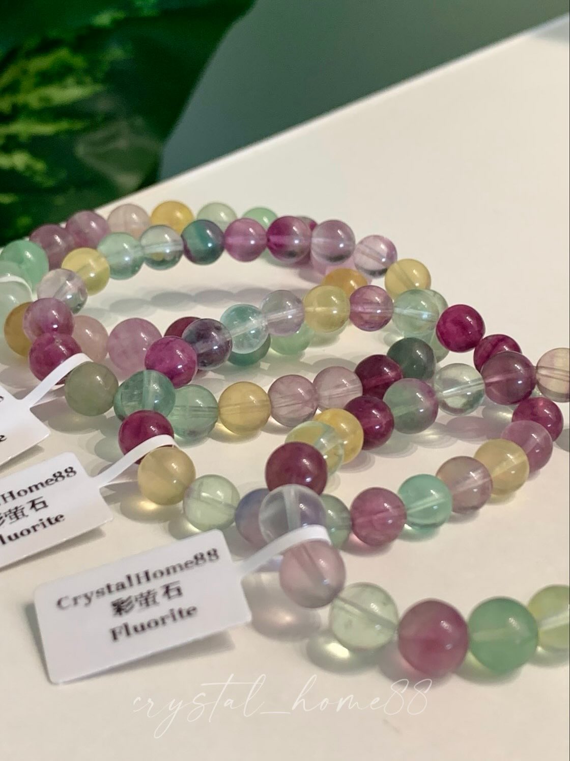 彩萤石 Fluorite