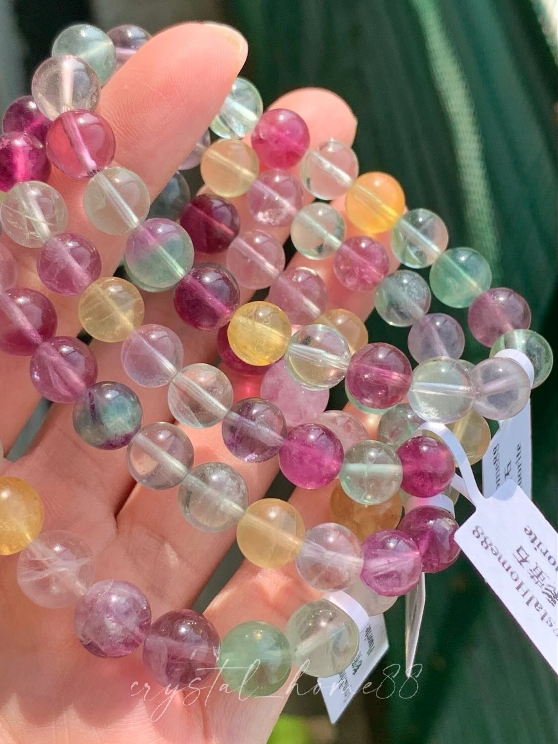 彩萤石 Fluorite