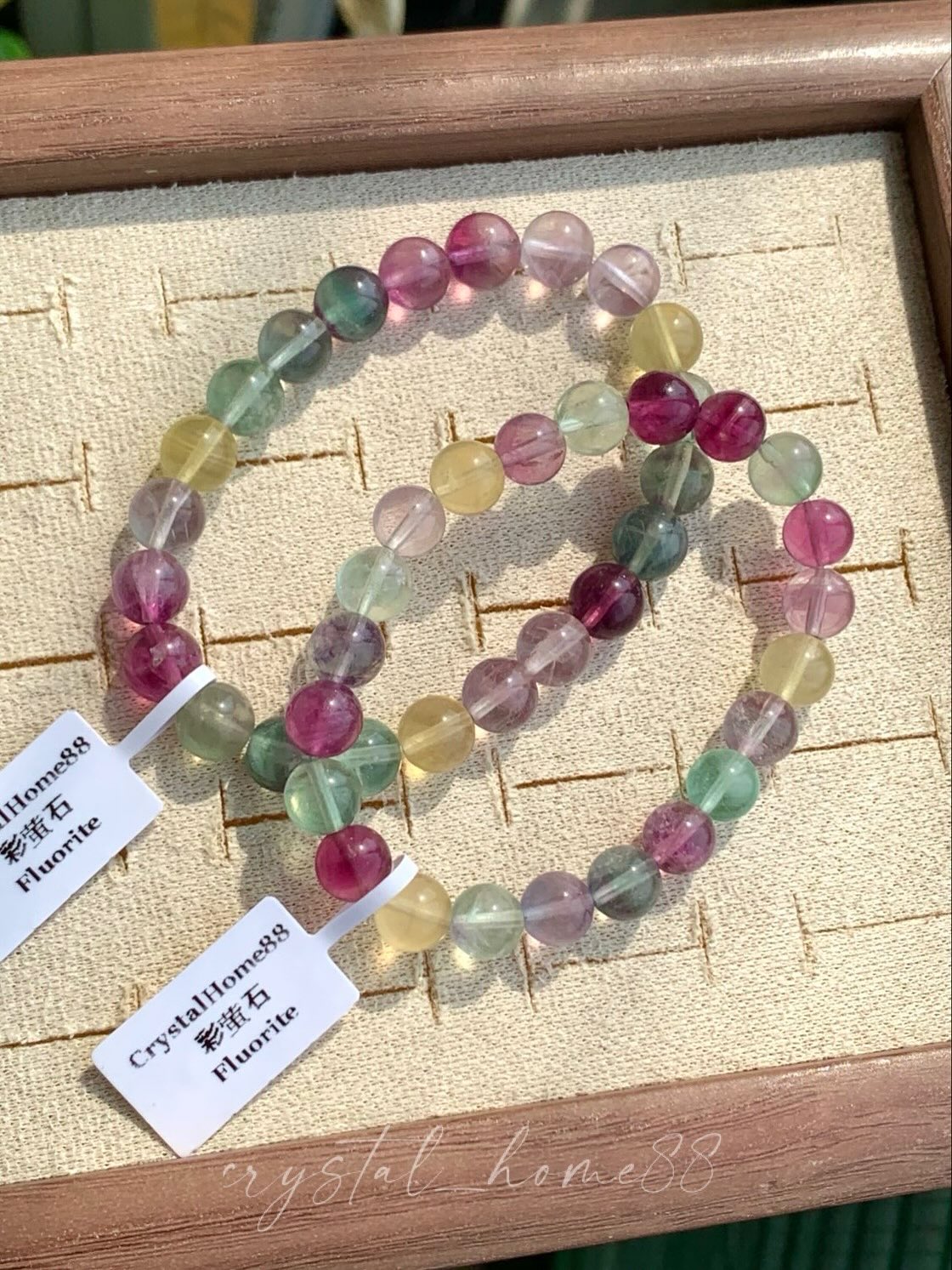 彩萤石 Fluorite
