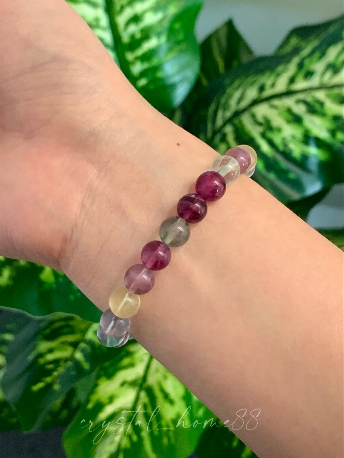 彩萤石 Fluorite