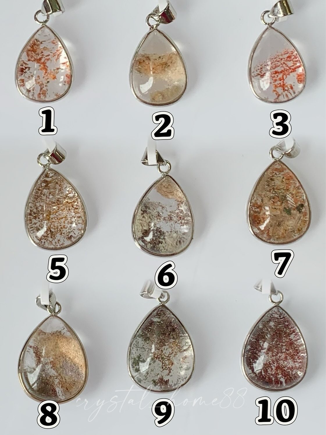 福利水晶 · 原石幽灵吊坠 Phantom Quartz Pendant(P27)