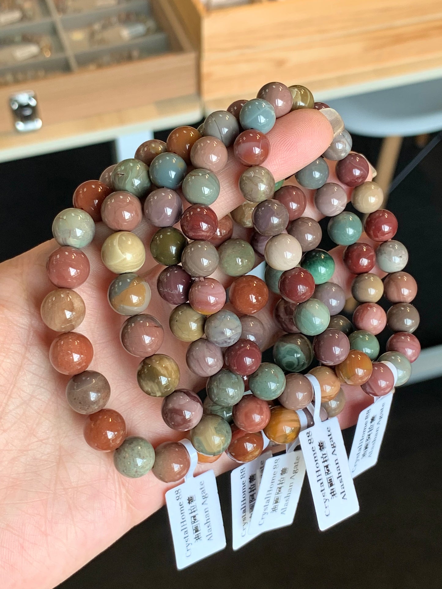 油画阿拉善 Alashan Agate(1-5)