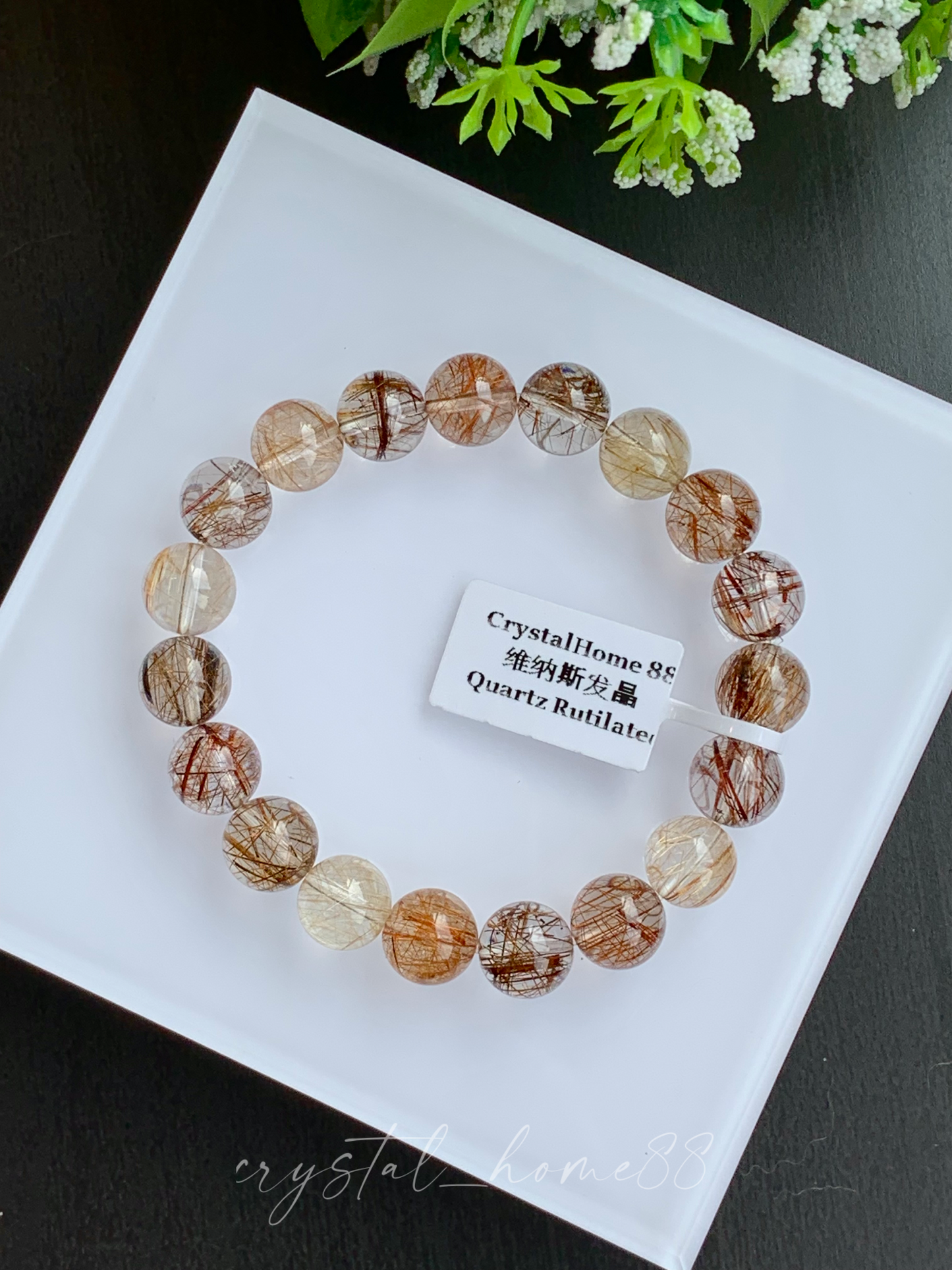 高品维纳斯发晶 Rutilated Quartz