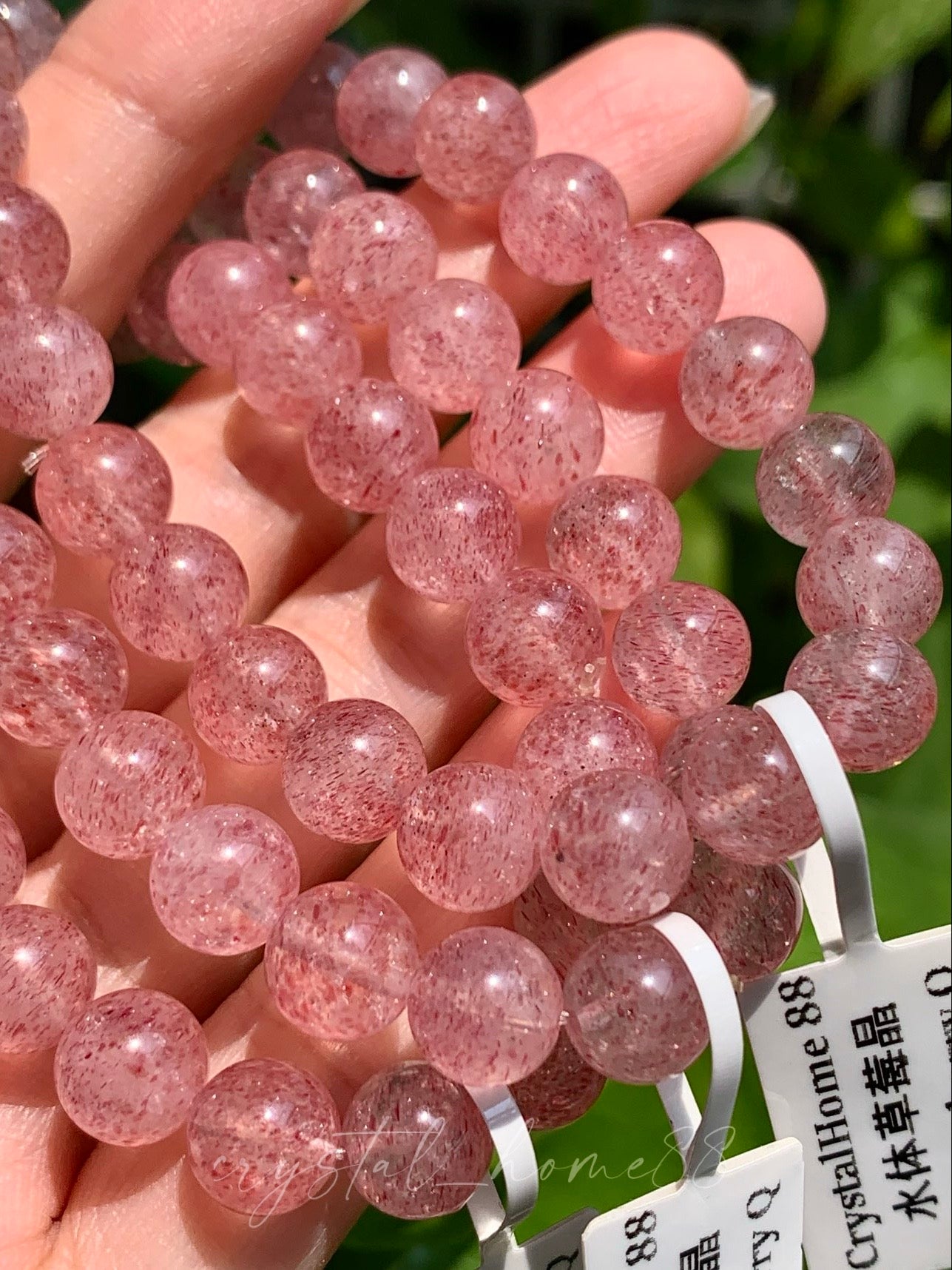 水体草莓晶 Strawberry Quartz(SQ45)