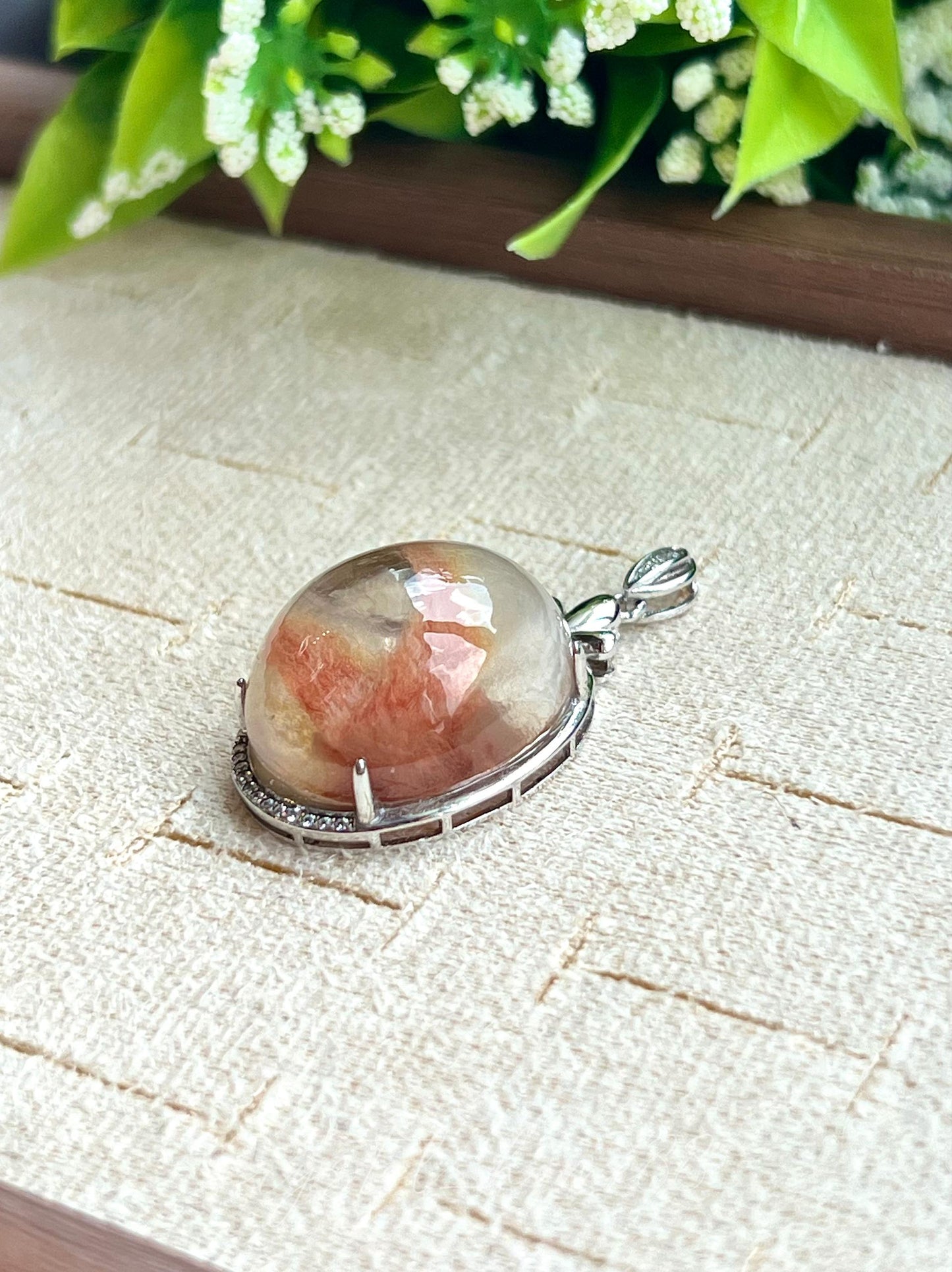 极品红白兔毛 Rutilated Quartz