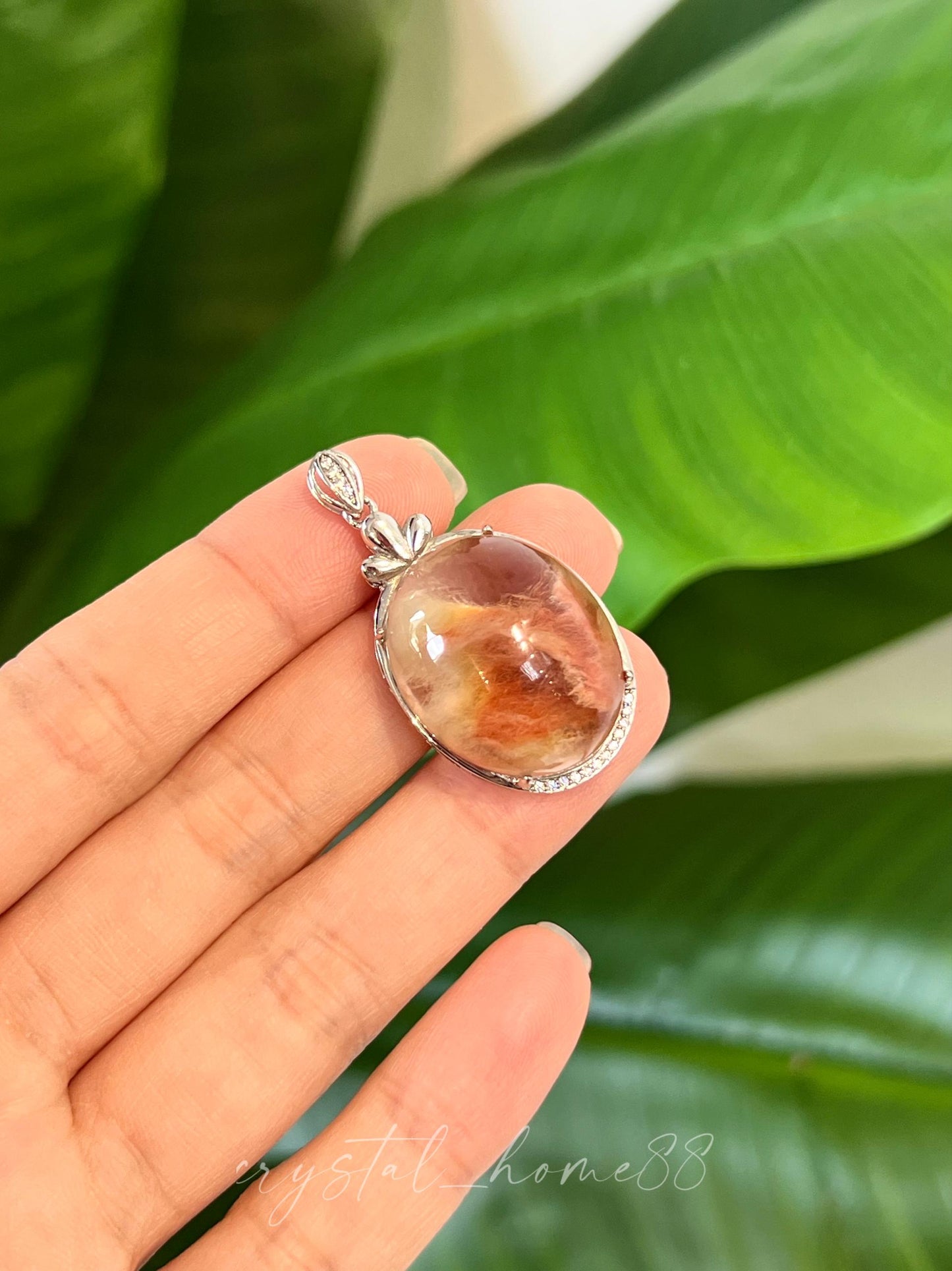 极品红白兔毛 Rutilated Quartz