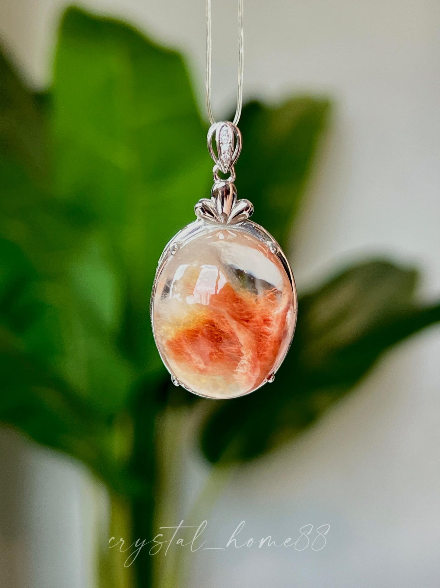 极品红白兔毛 Rutilated Quartz