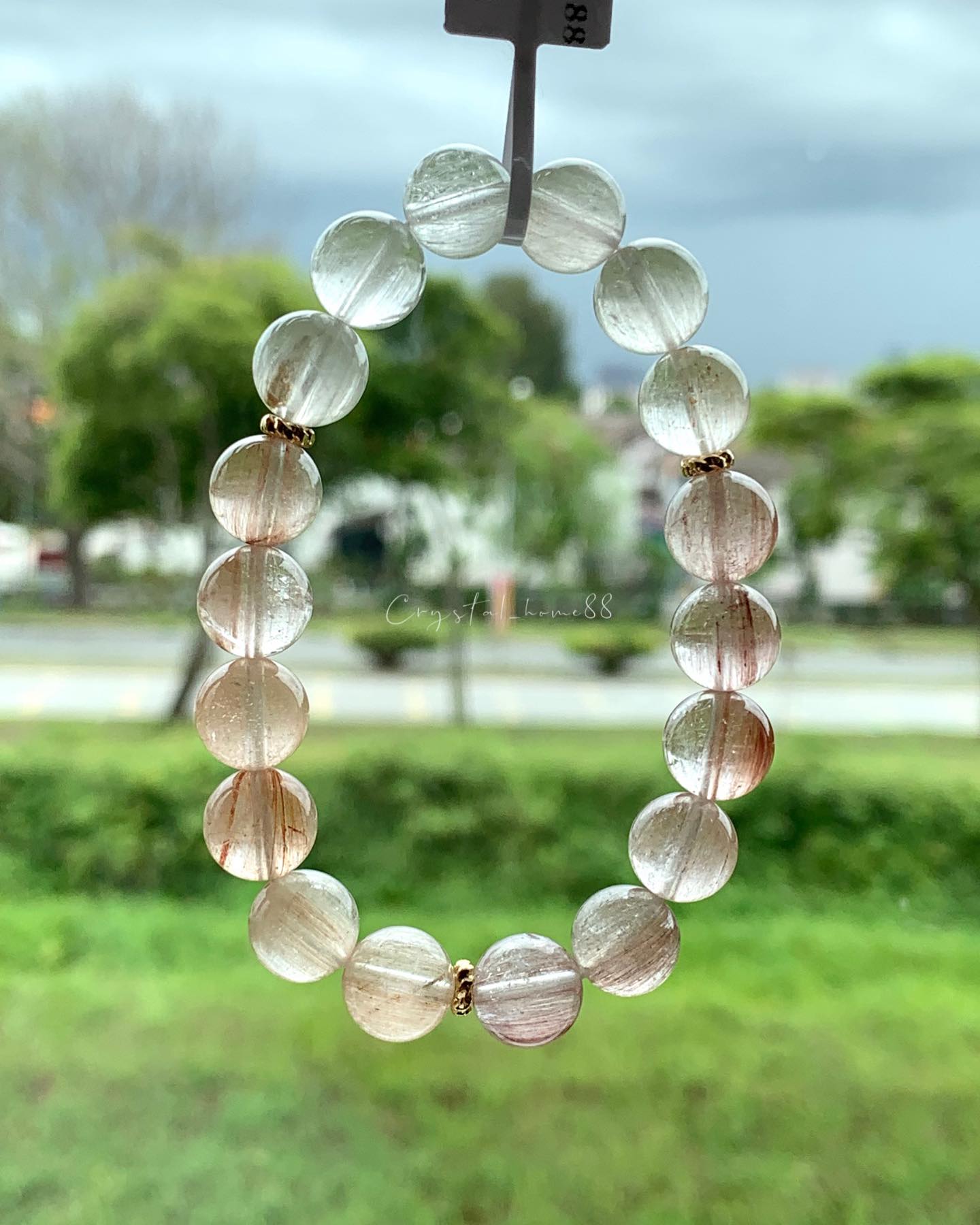 猫眼渐变兔毛 Rutilated Quartz