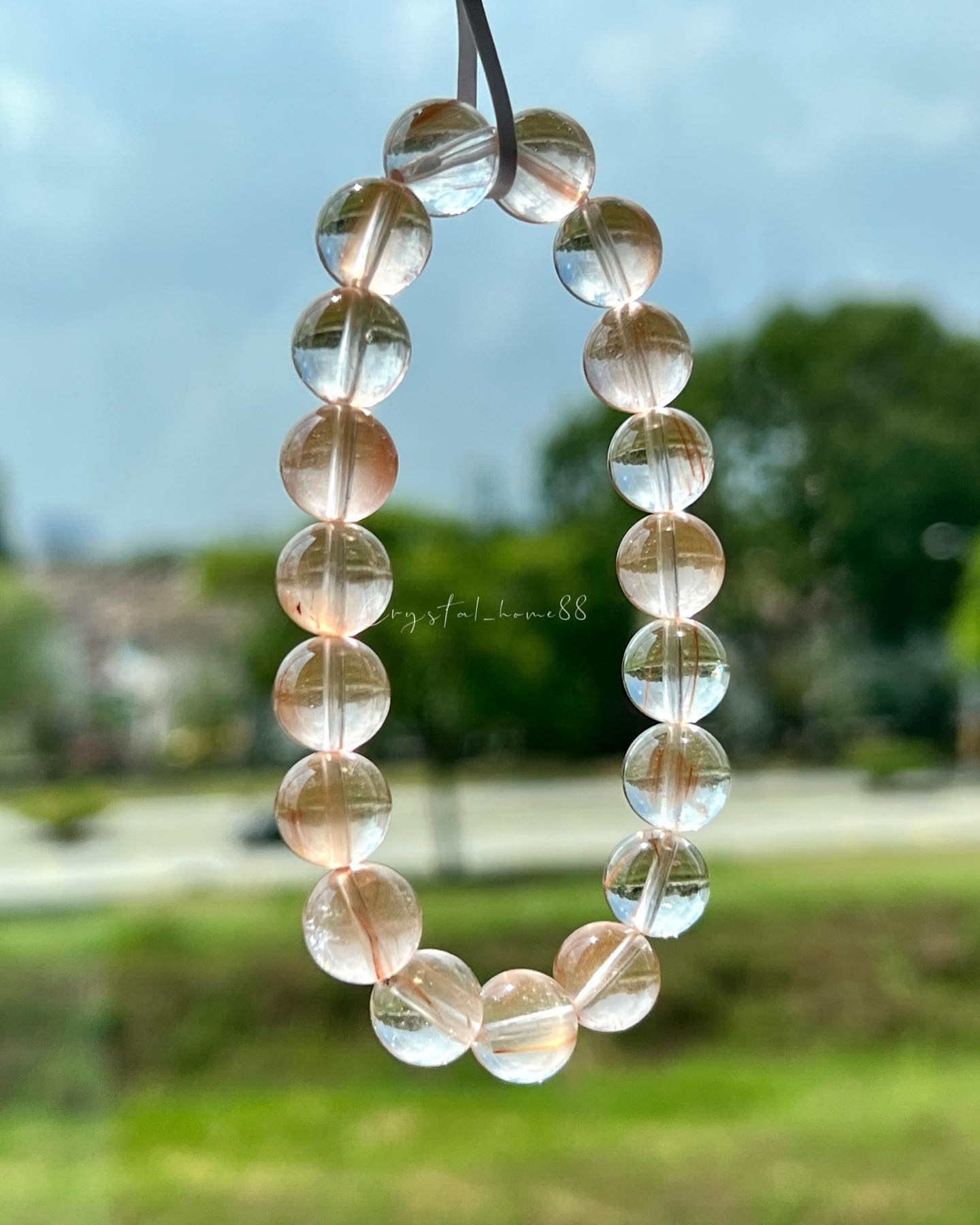 橘兔毛 Rutilated Quartz（R01）
