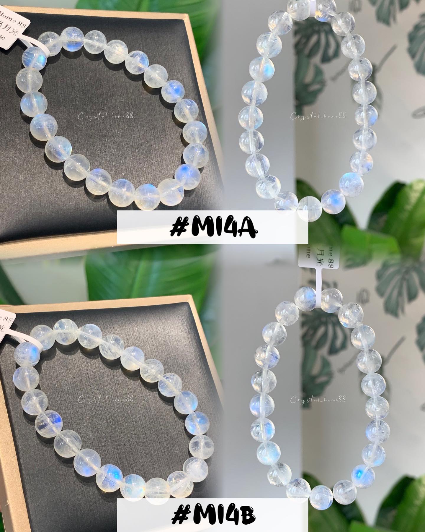 高品印度蓝月光 Blue Moonstone（M14）