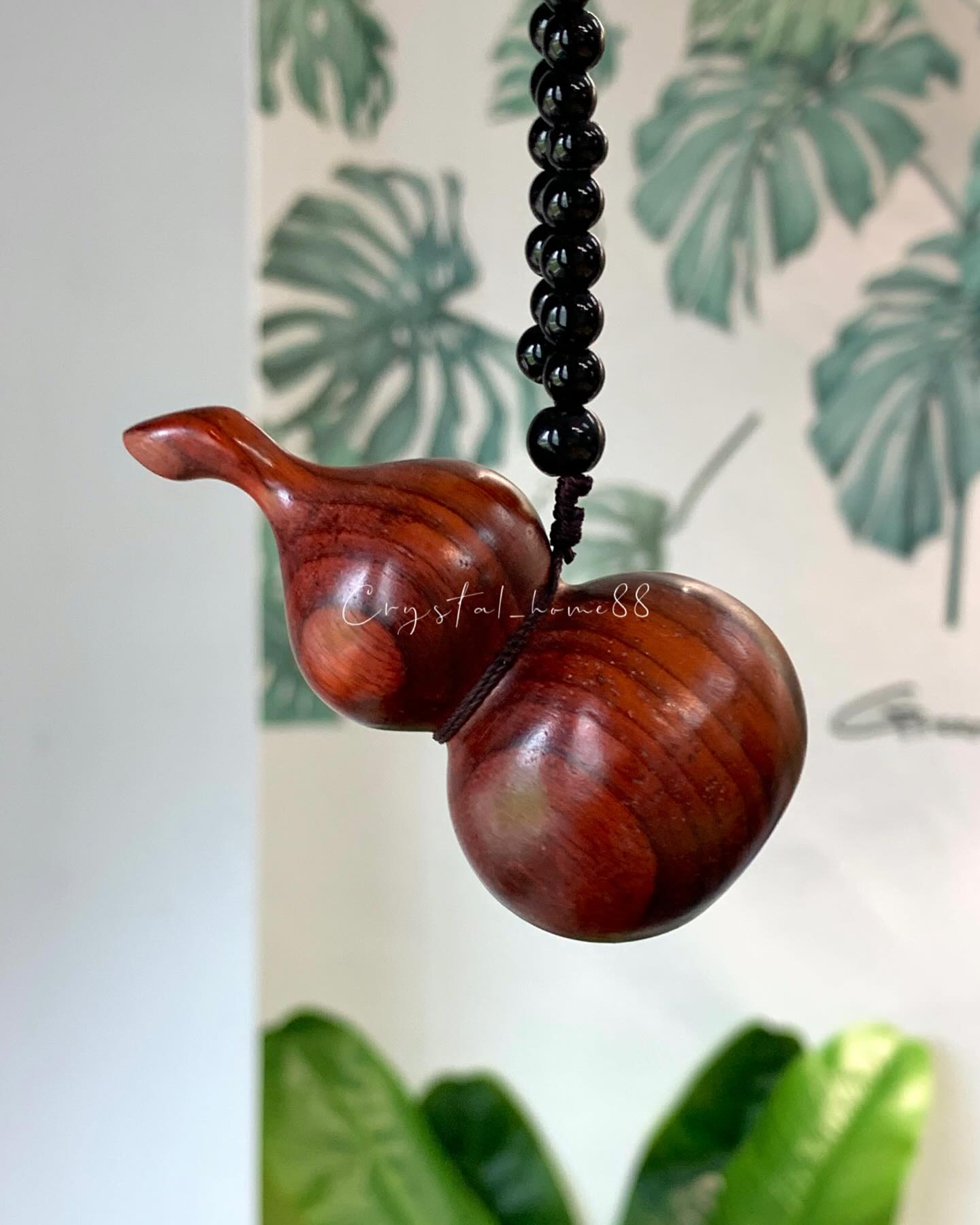 紫光檀挂件 African Blackwood