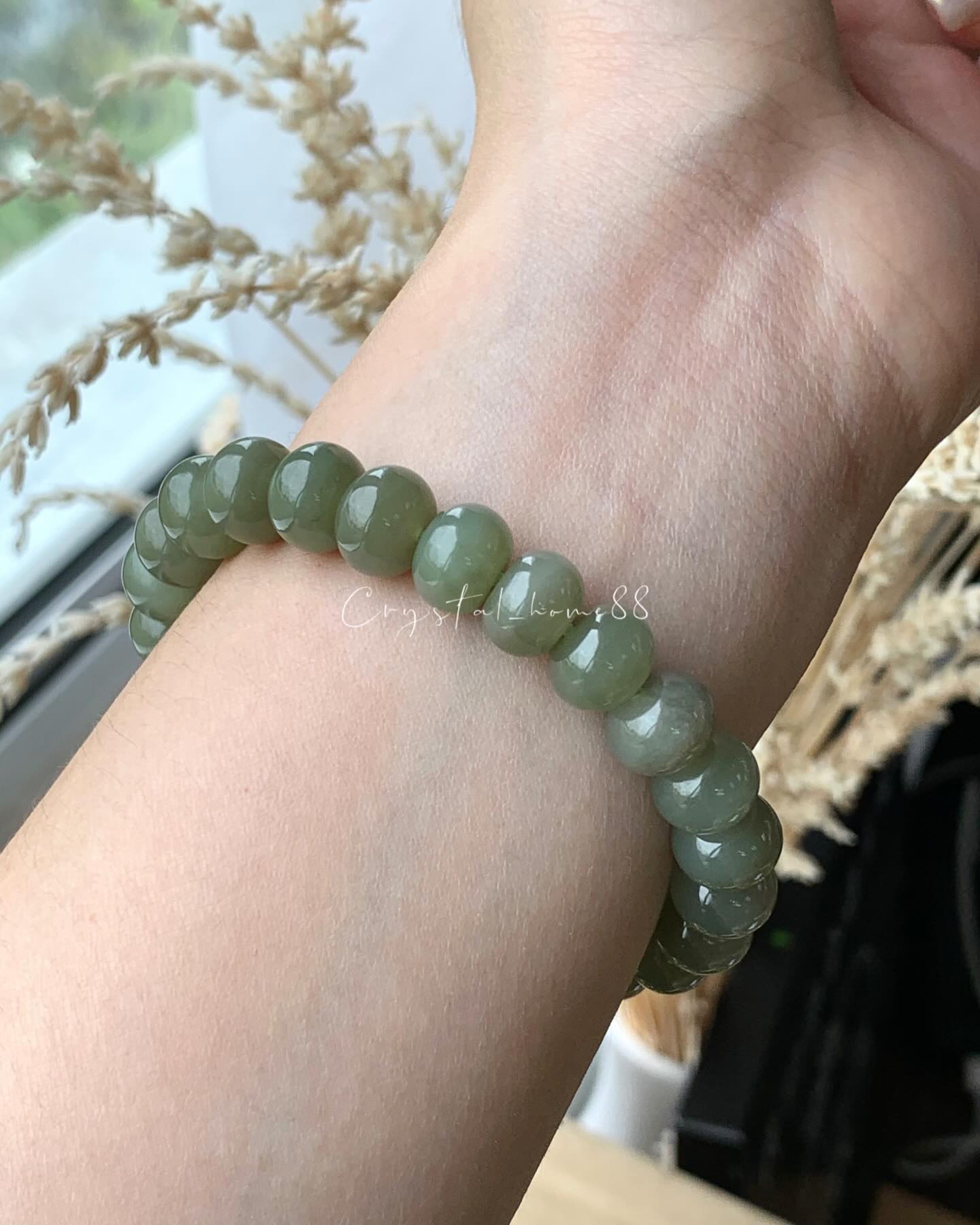 和田玉算盘珠 Hetian Jade（H28）