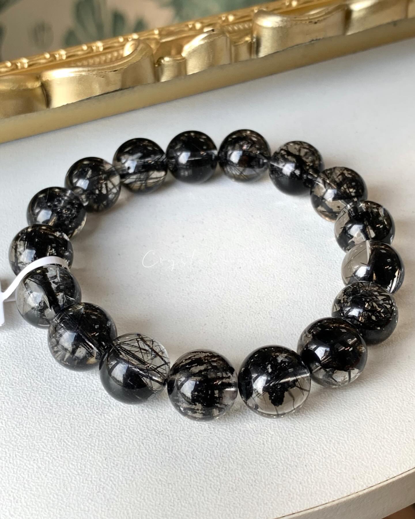 高品黑发晶 Black Rutilated Quartz（B13）
