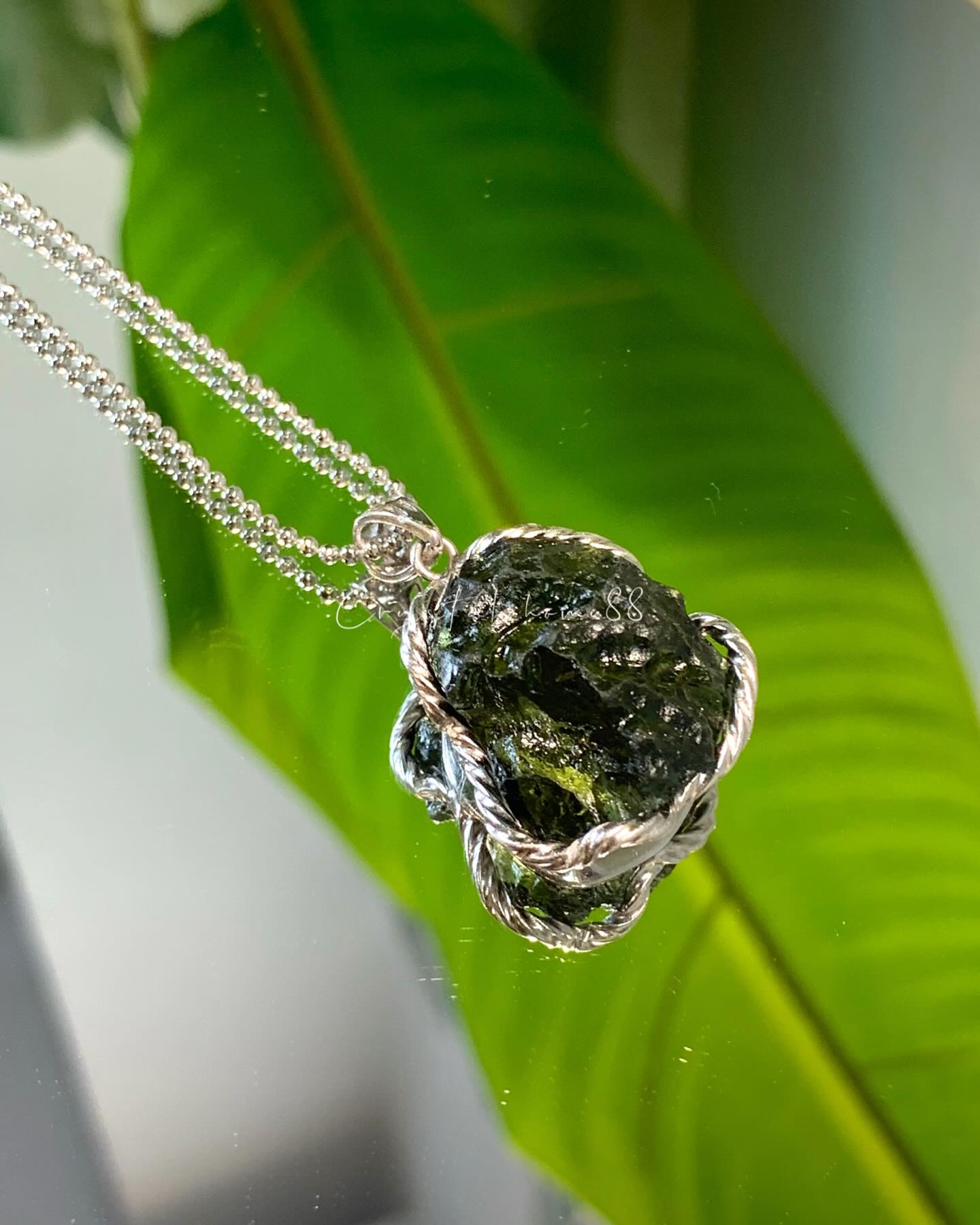 捷克陨石 Moldavite（M20D）