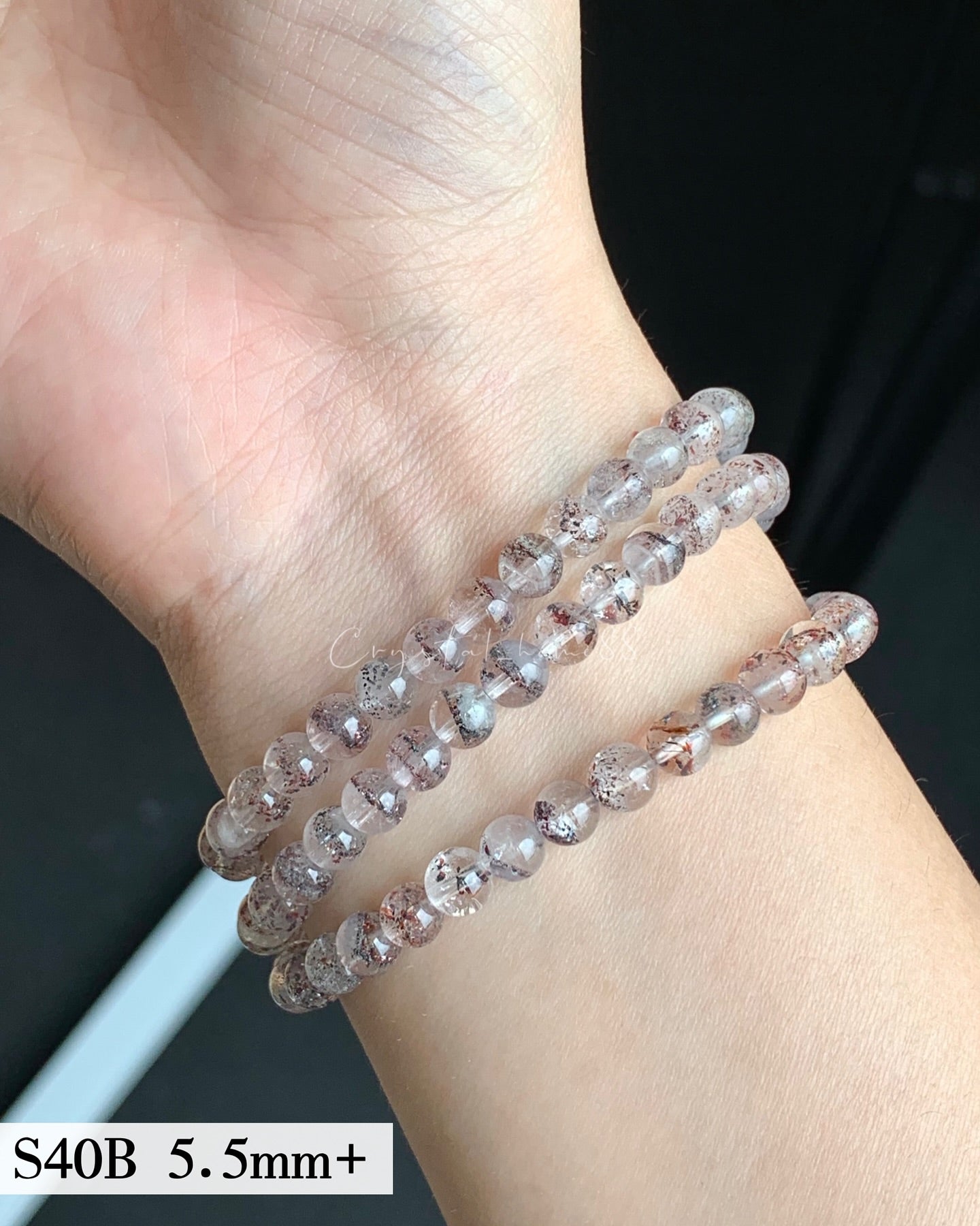 金草莓3圈 Golden Strawberry Quartz