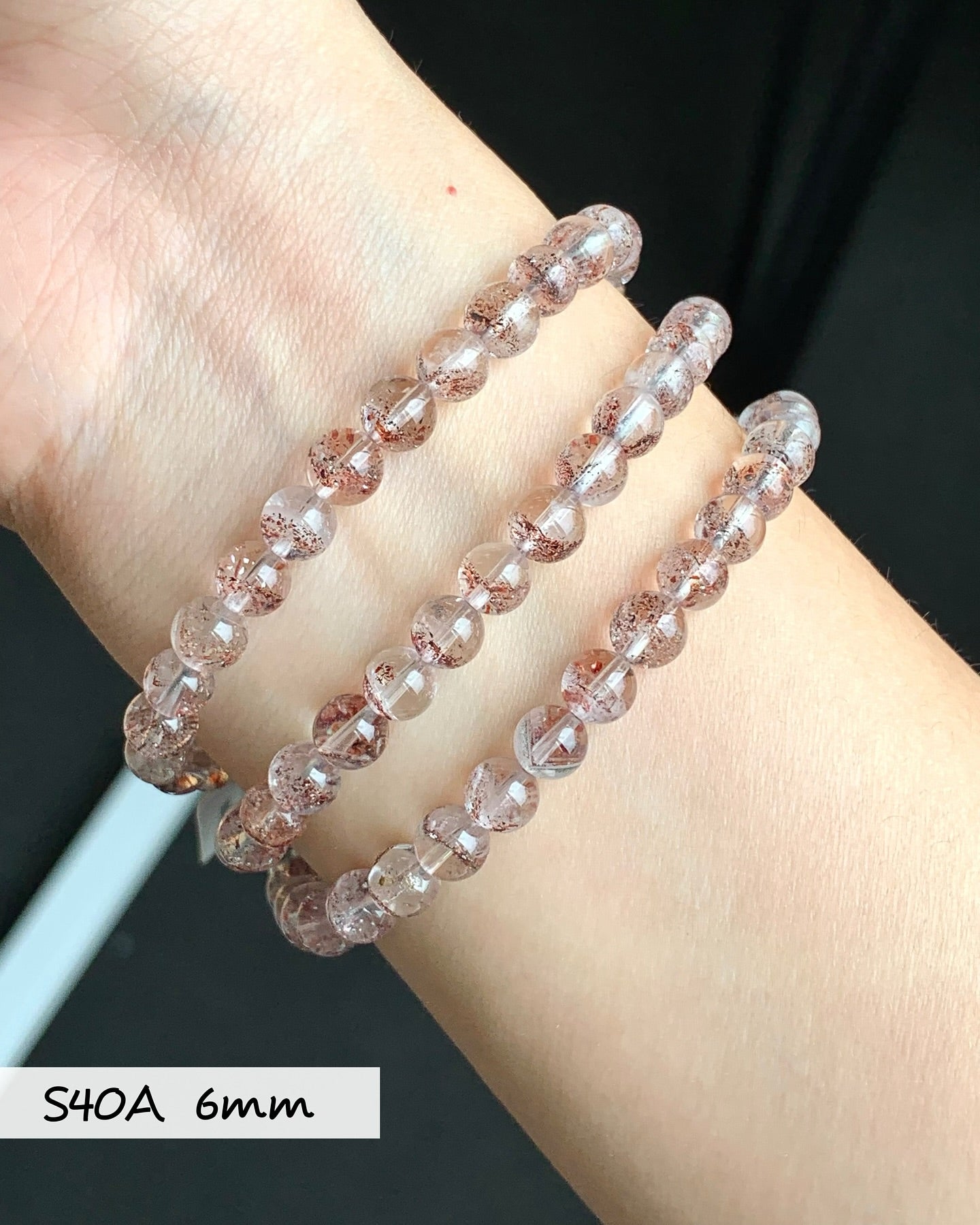 金草莓3圈 Golden Strawberry Quartz