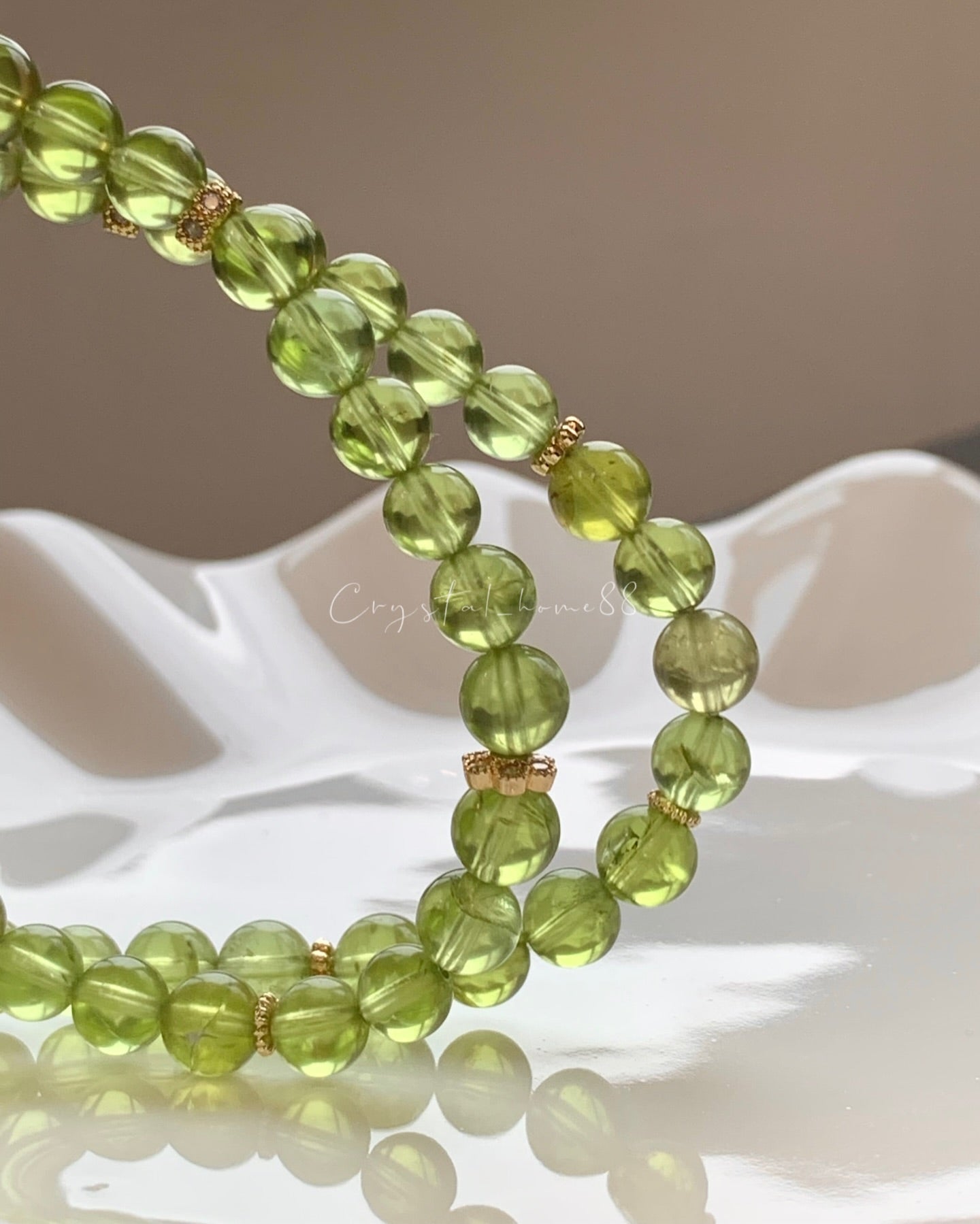 高品橄榄石2圈 Peridot/Olivine（P46）
