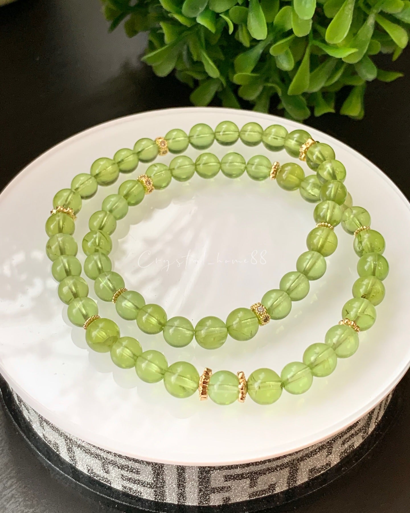 高品橄榄石2圈 Peridot/Olivine（P46）
